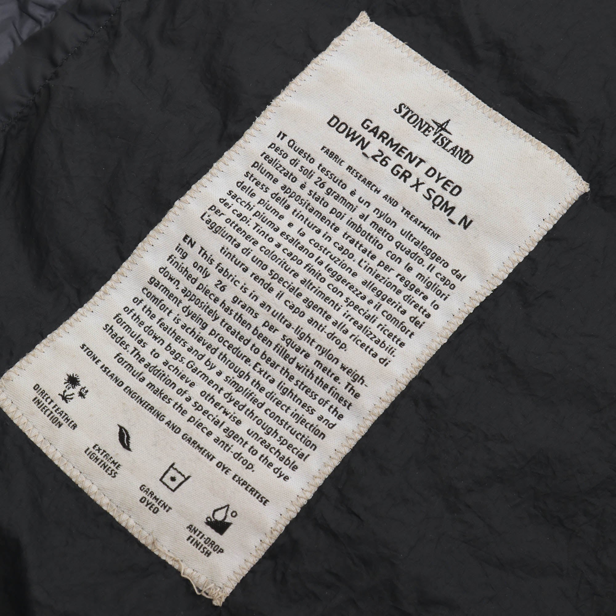 Garment Dyed Down Jacket