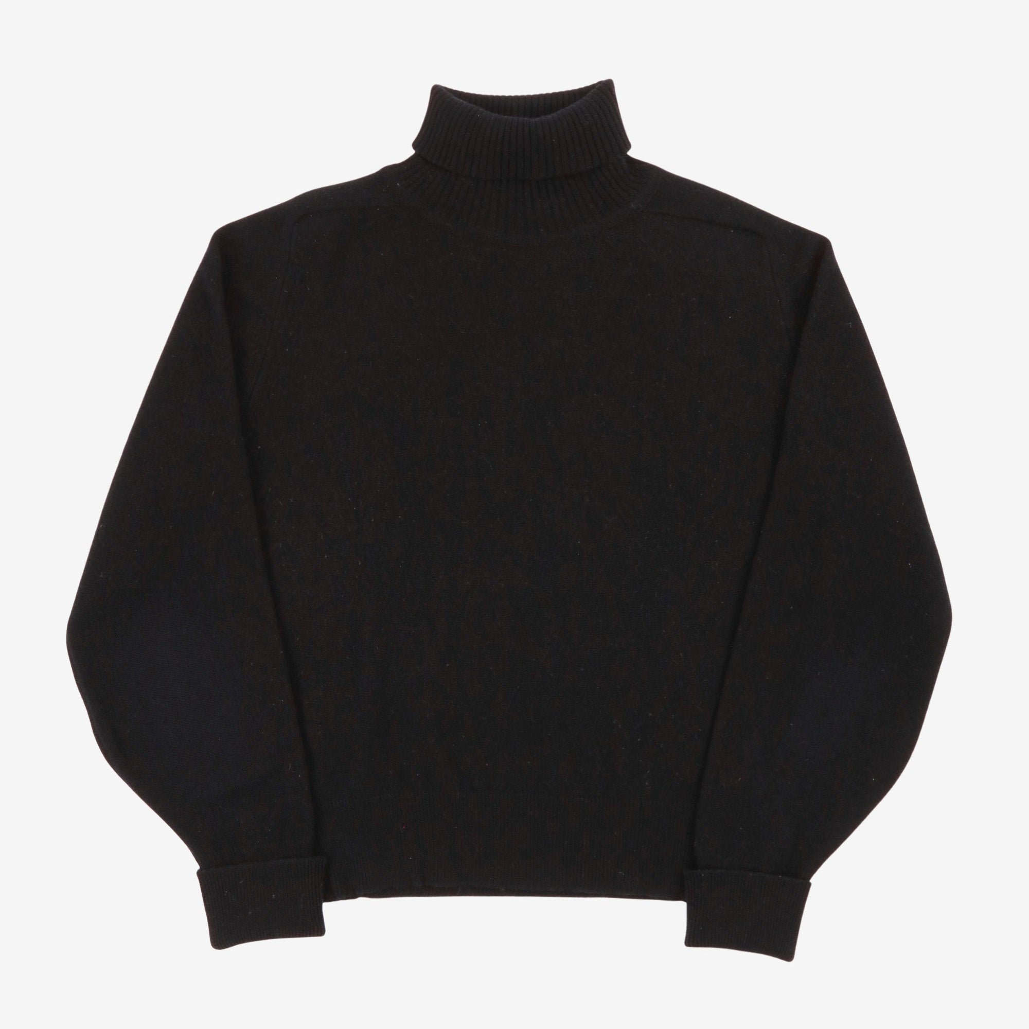 Lambswool Roll Neck Sweater