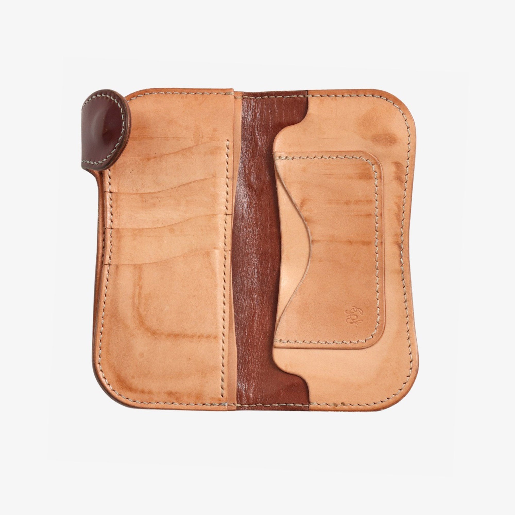 Leather Saddle Wallet