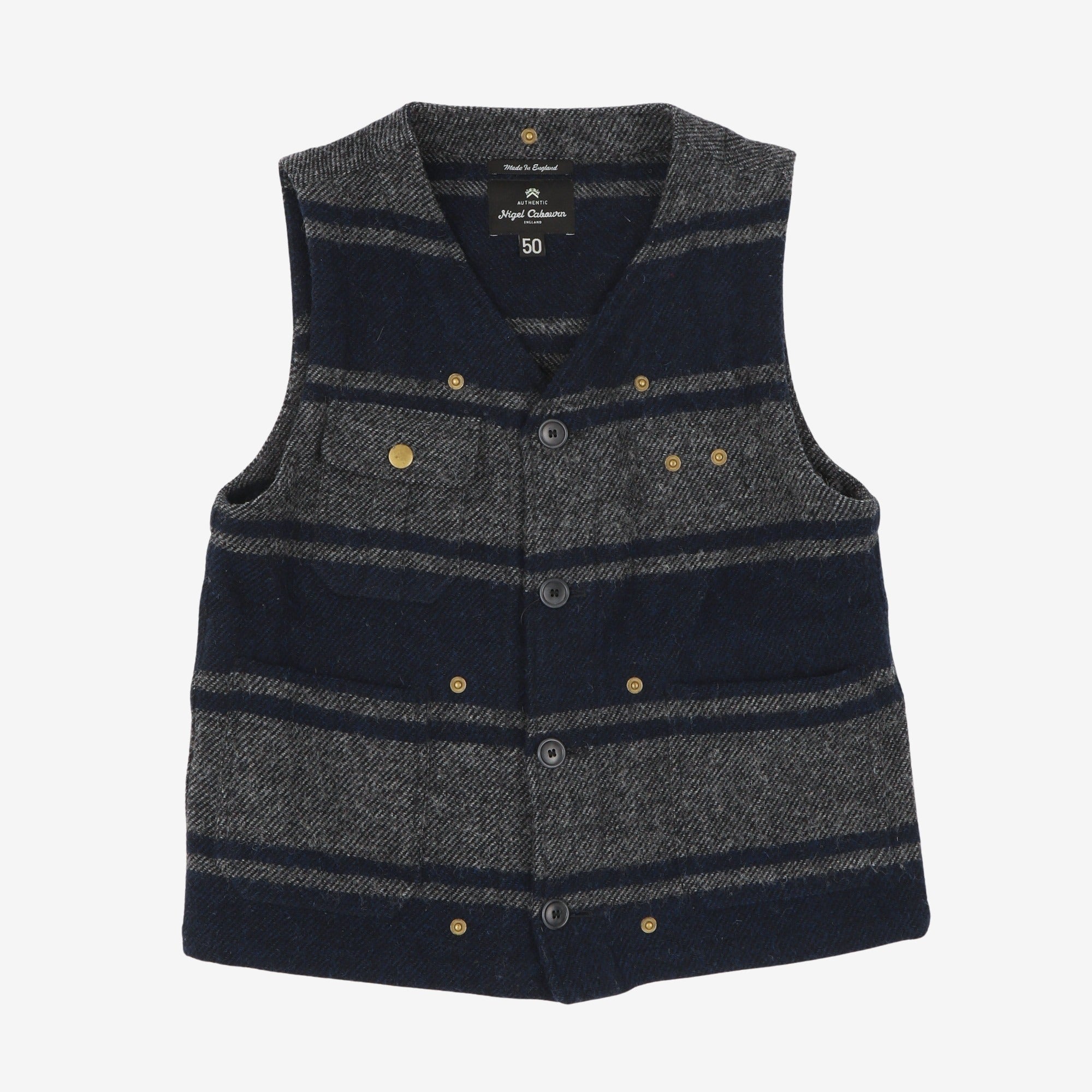 Hand Woven Wool Vest