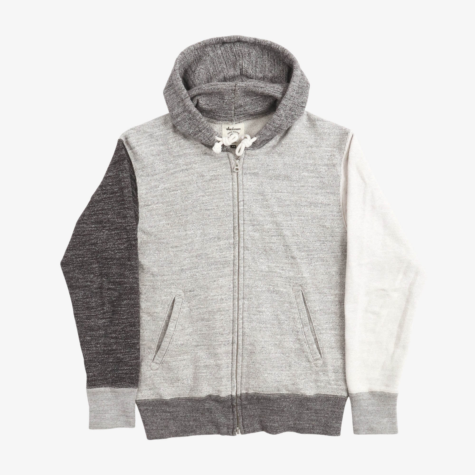 Zip-Up Hooded Swaetshirt