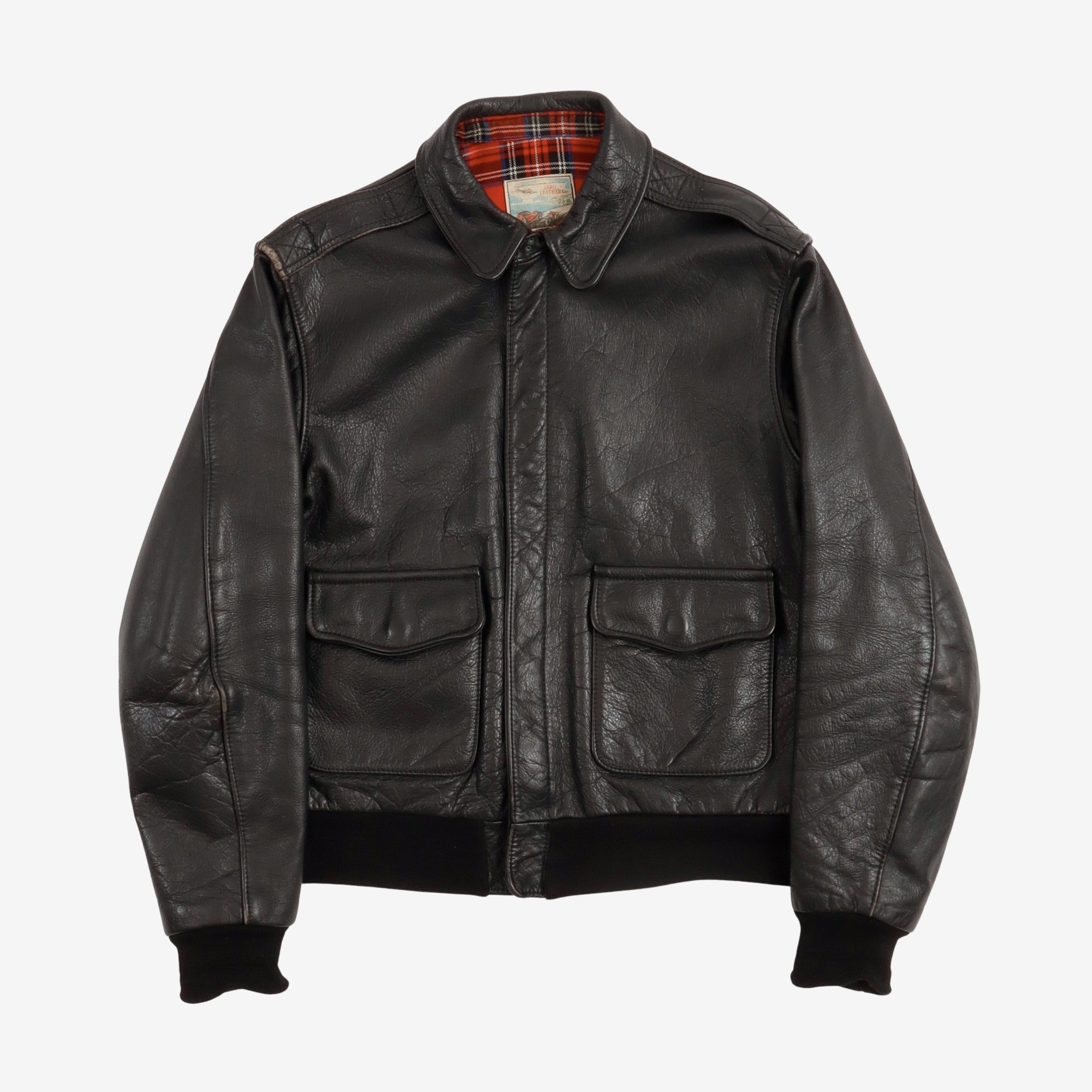 Leather Flight Jacket