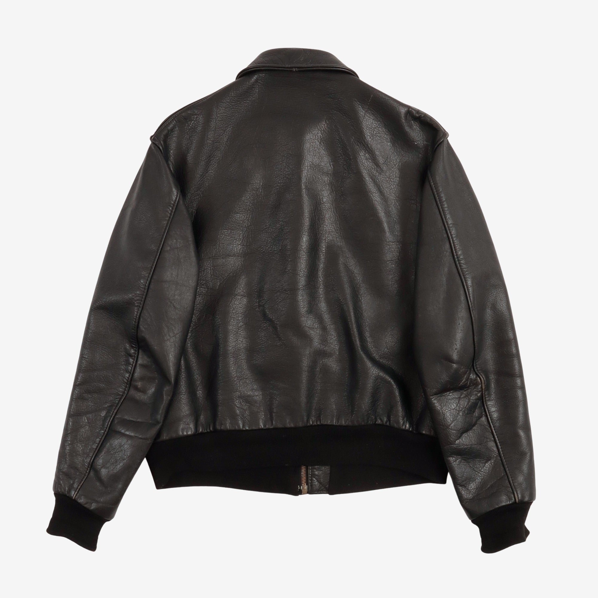 Leather Flight Jacket