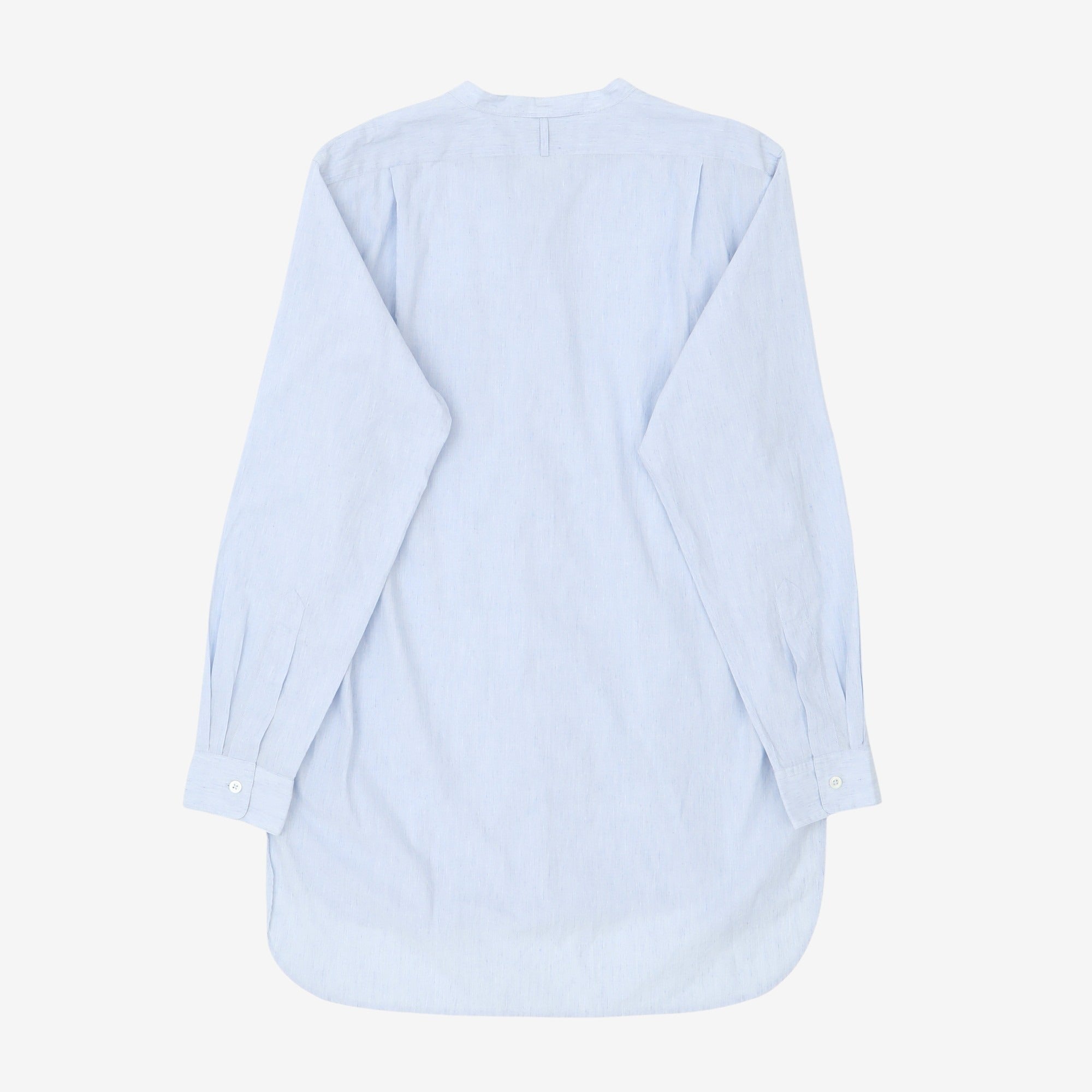 Linen Blend Tunic Shirt
