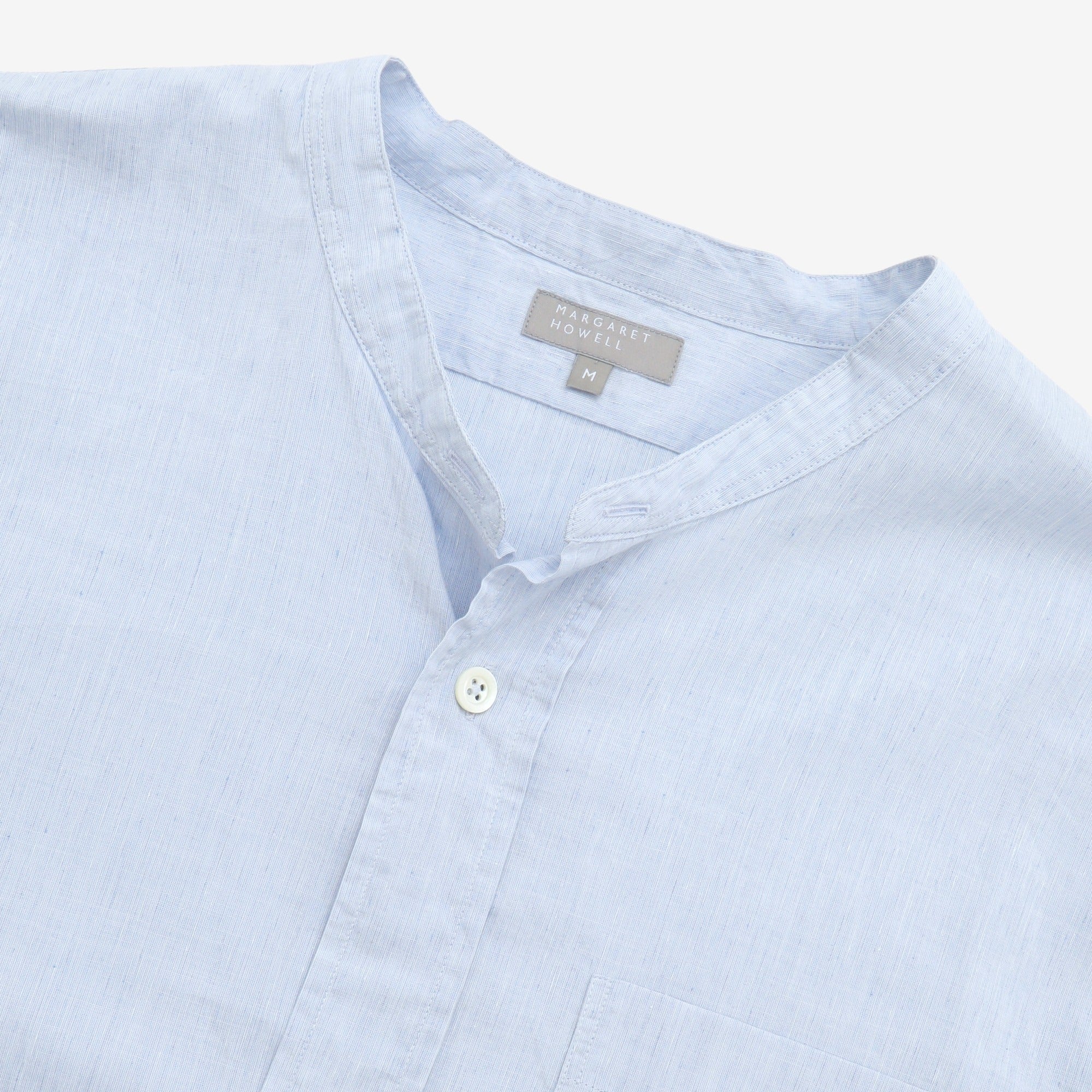 Linen Blend Tunic Shirt