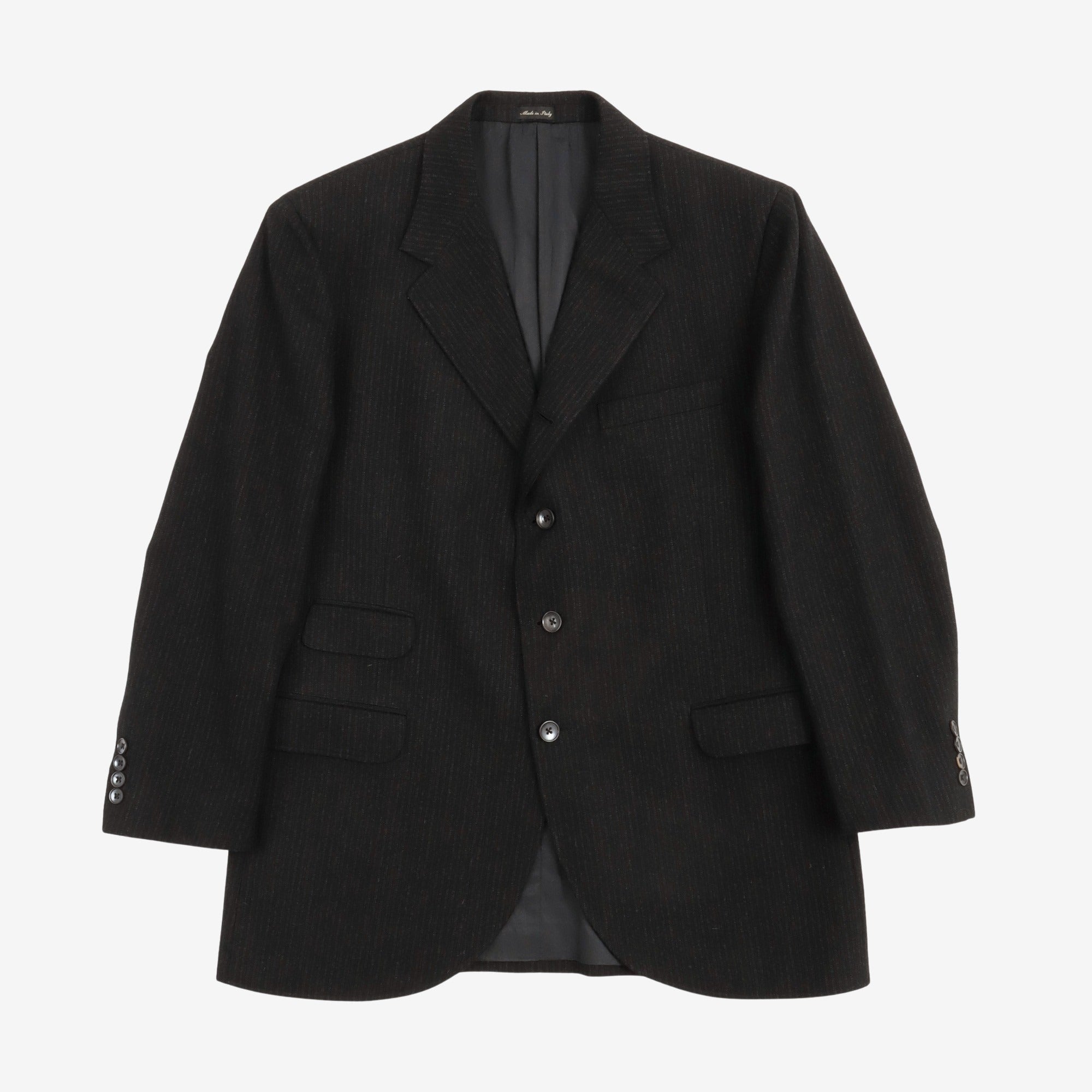 Single-Breasted Wool Blazer