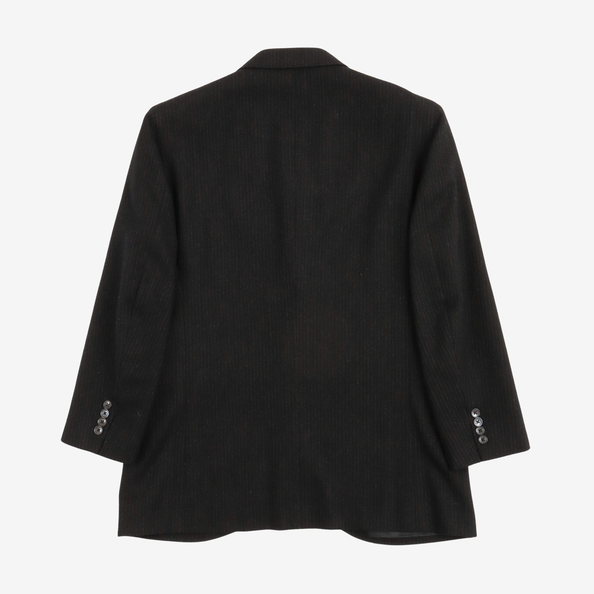 Single-Breasted Wool Blazer