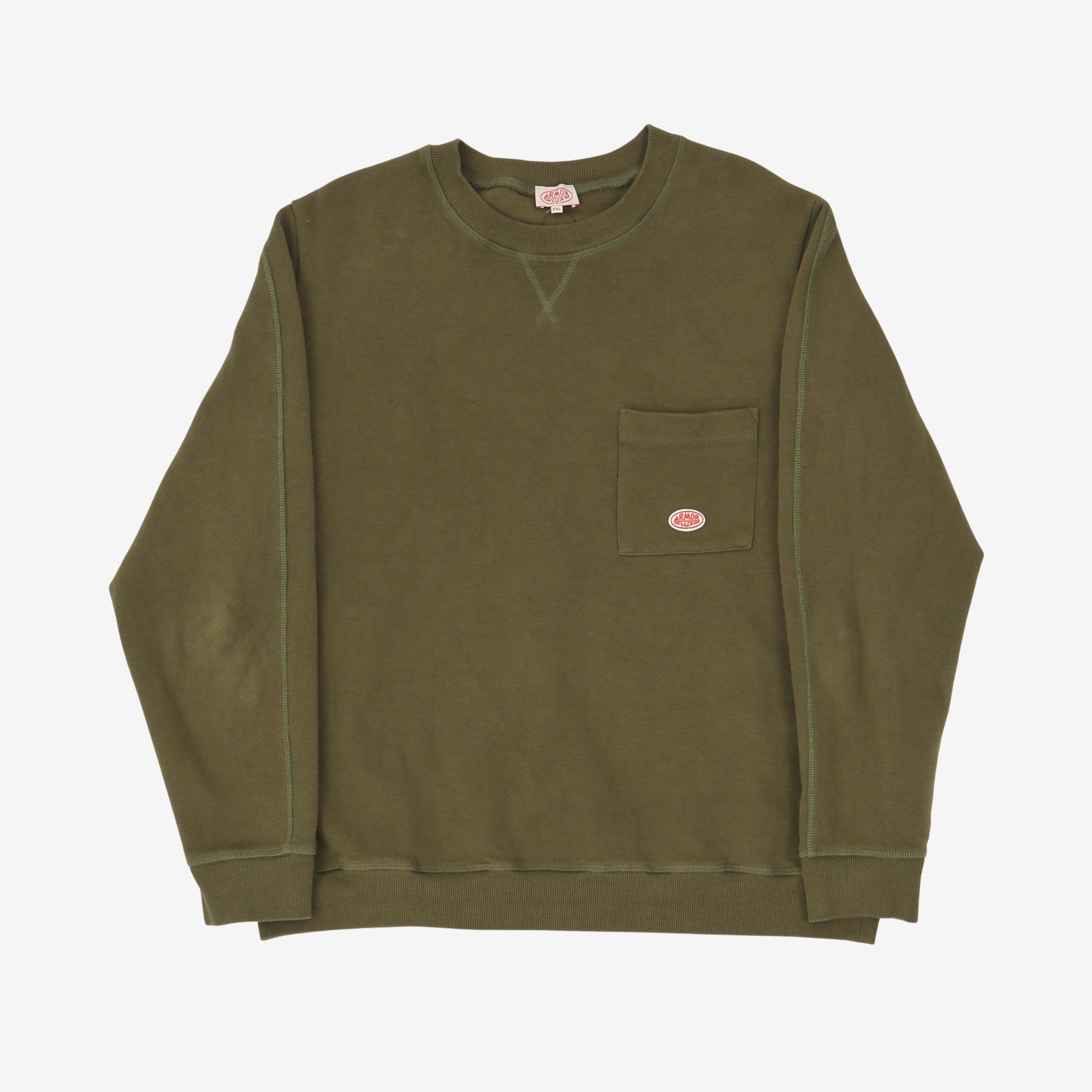 Pocket Crewneck Sweatshirt