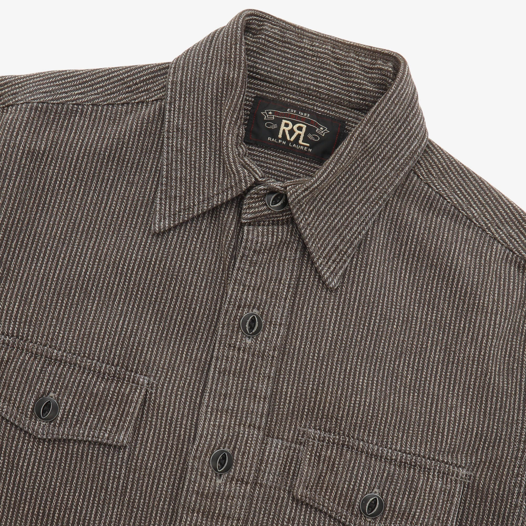 Striped Work Shirt