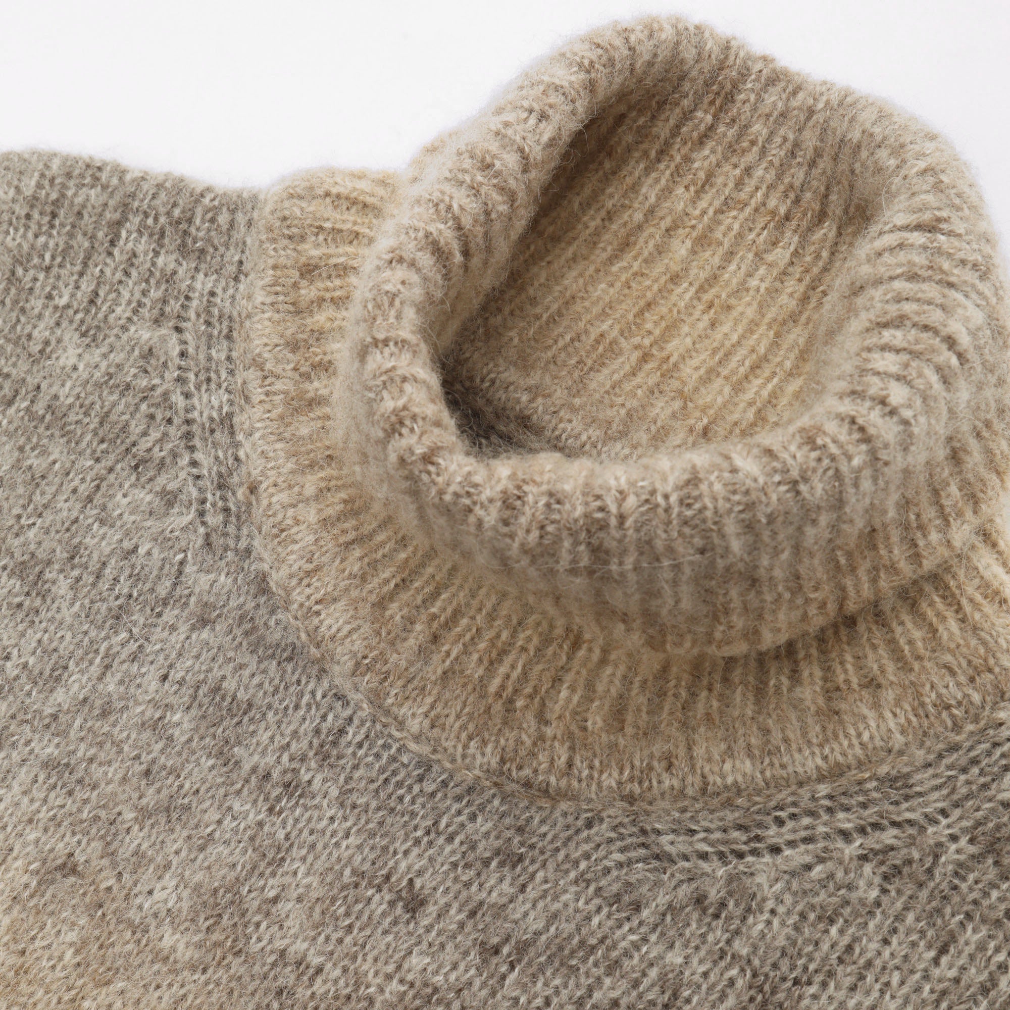 Baby Alpaca Blend Roll Neck