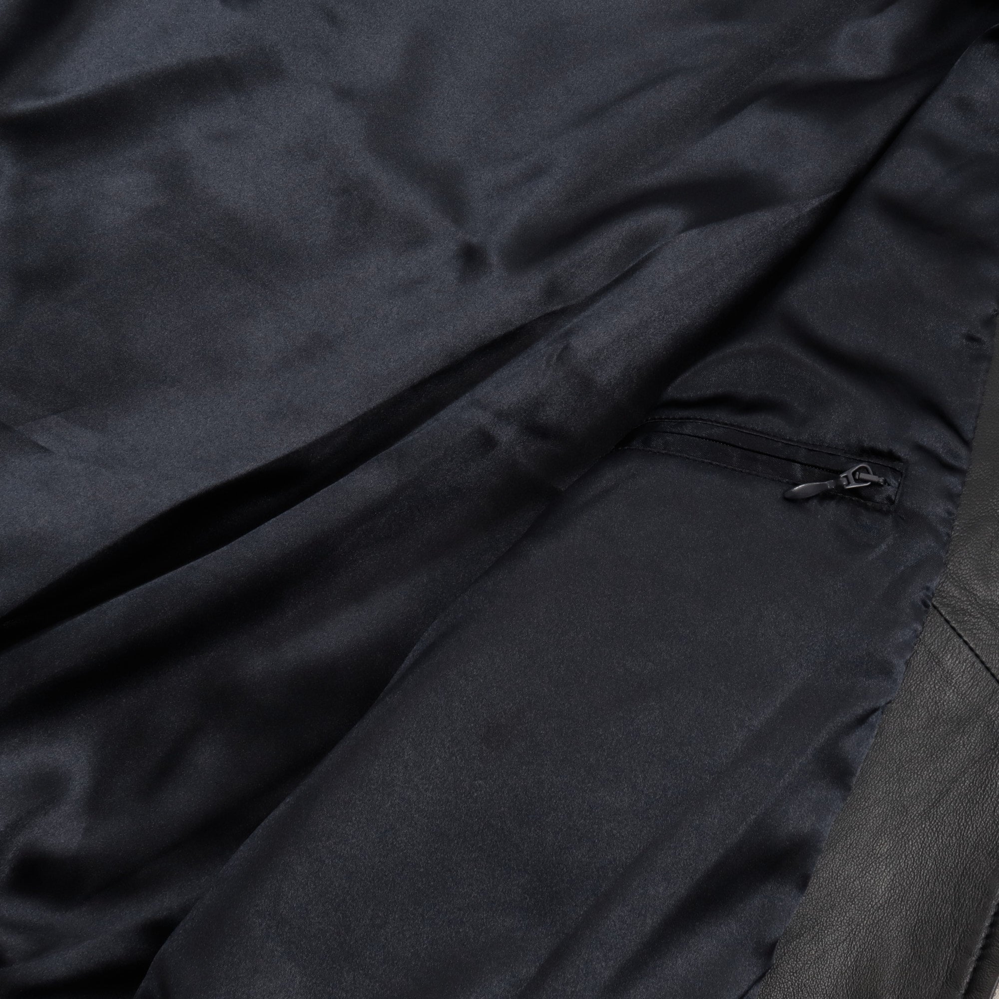 Leather Bomber Jacket