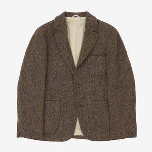 Herringbone Wool Blazer