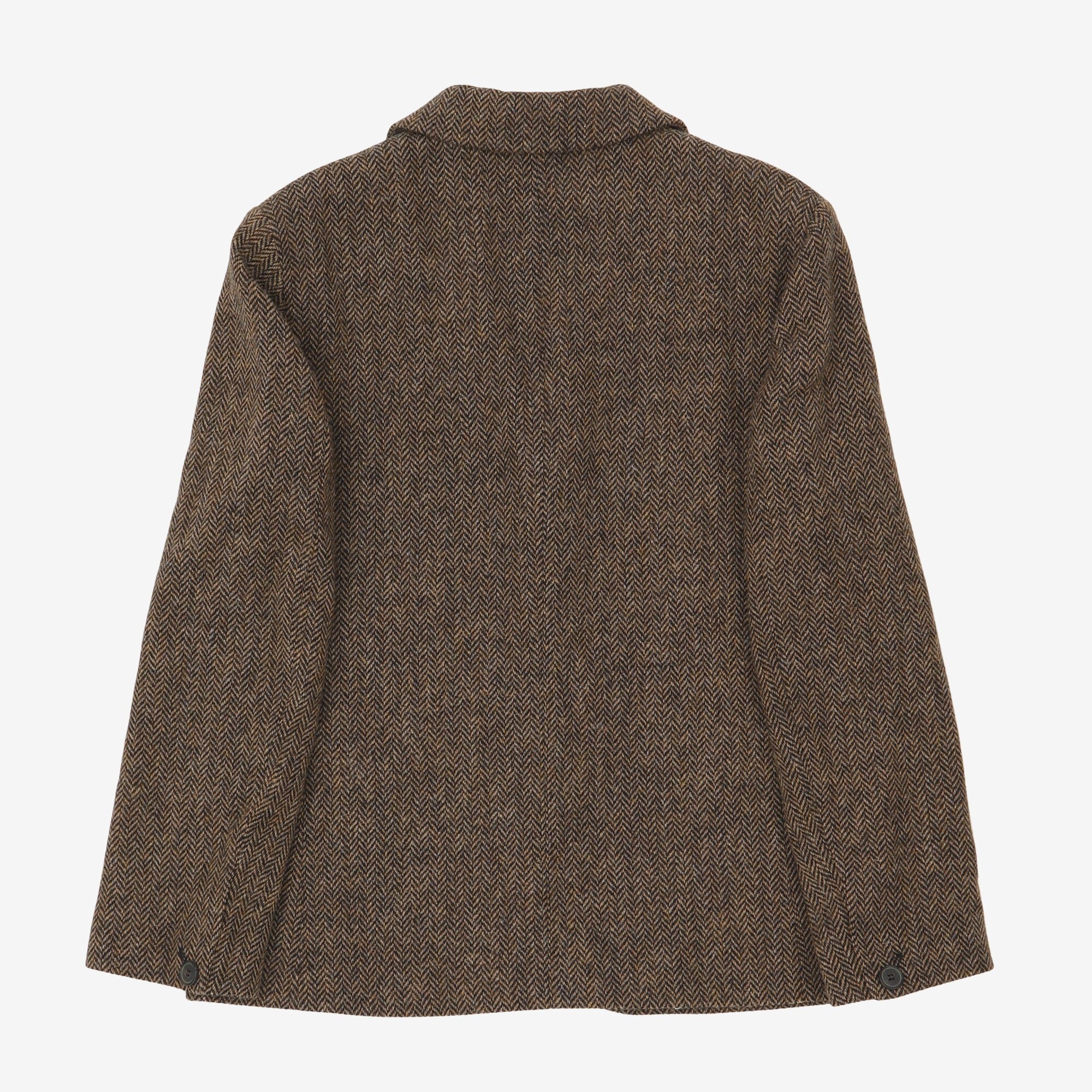 Herringbone Wool Blazer