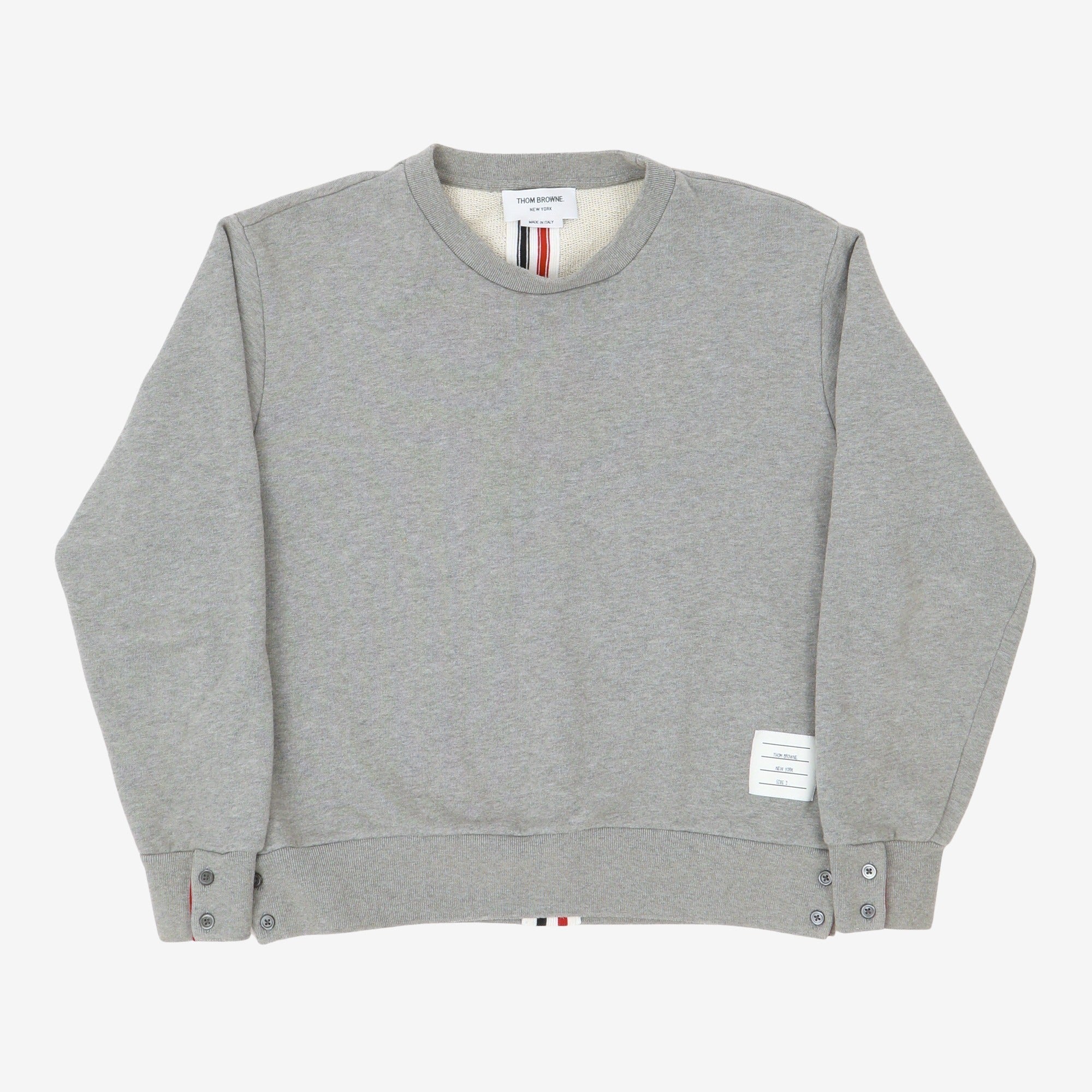 Loopback Stripe Sweatshirt