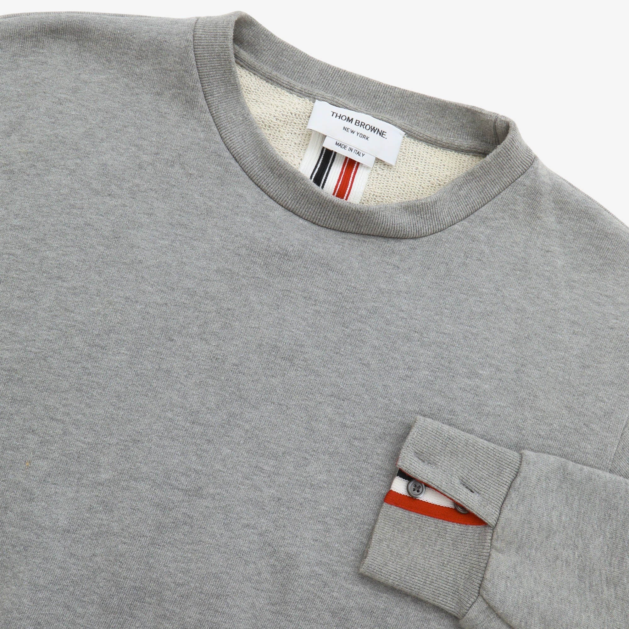 Loopback Stripe Sweatshirt