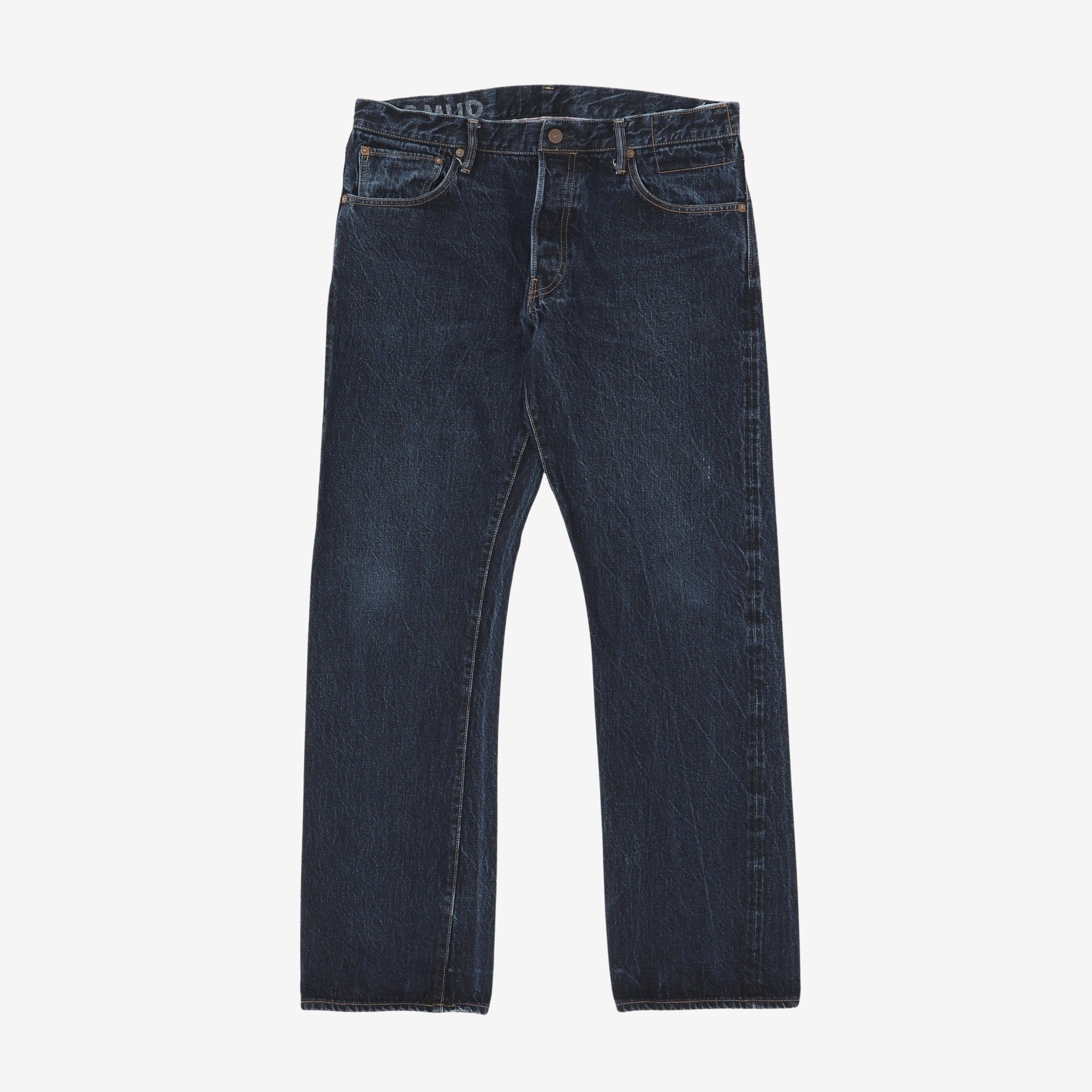 Social Sculpture 01 Slim Raw Mud Denim (34W X 31L)