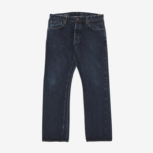 Social Sculpture 01 Slim Raw Mud Denim (34W X 31L)