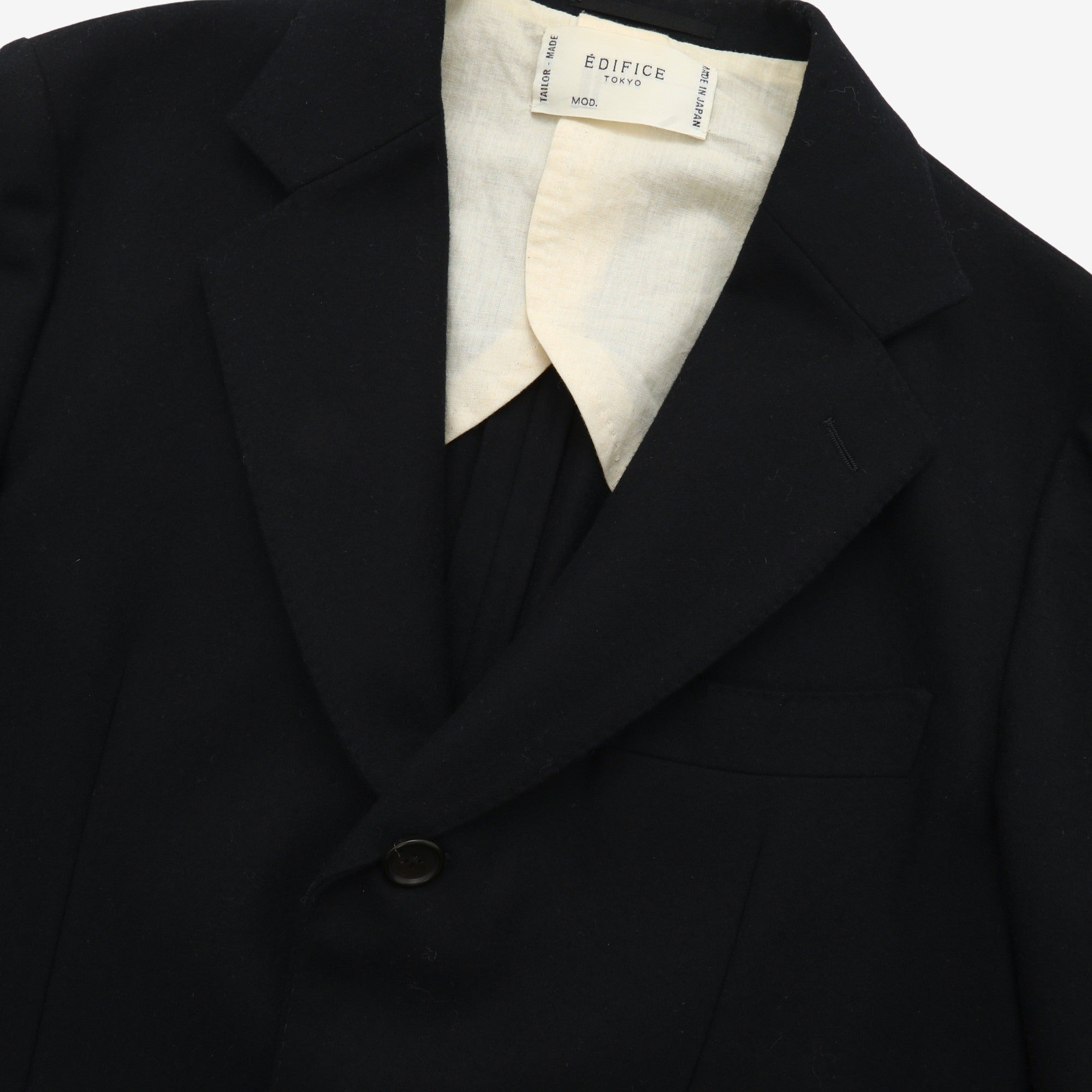Wool Flannel Blazer