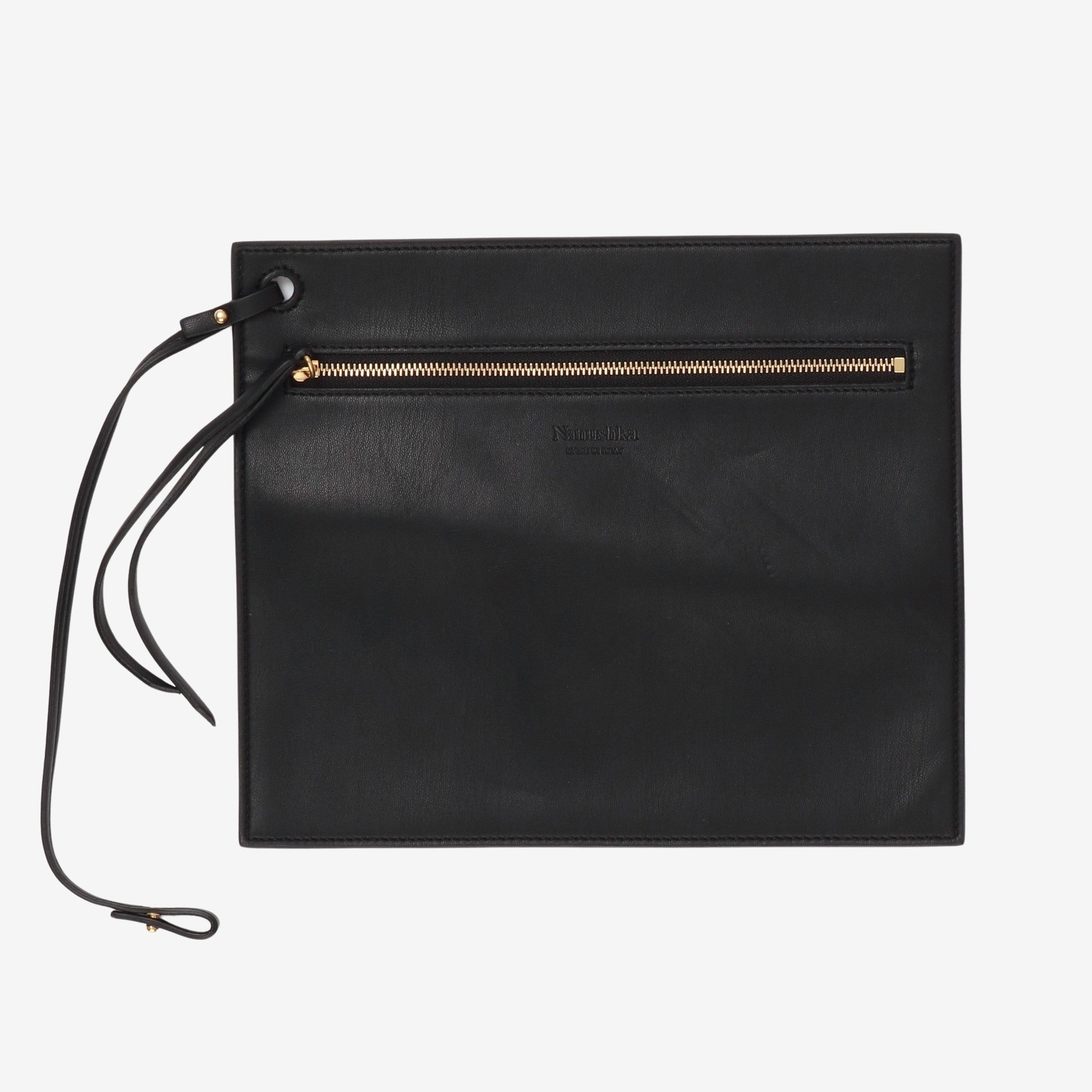 Leather Zip Pouch