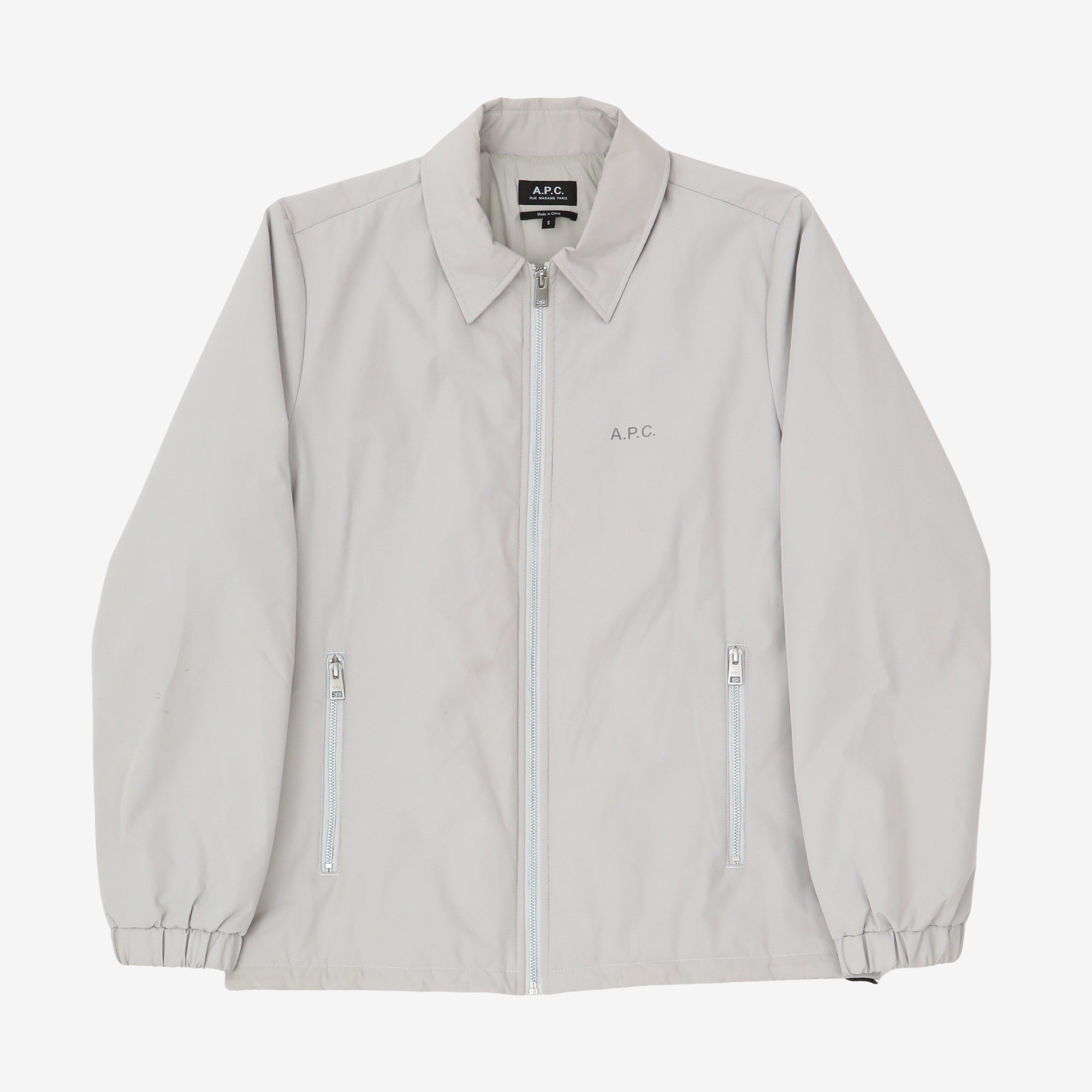 Logo Zip Bomber Jacket