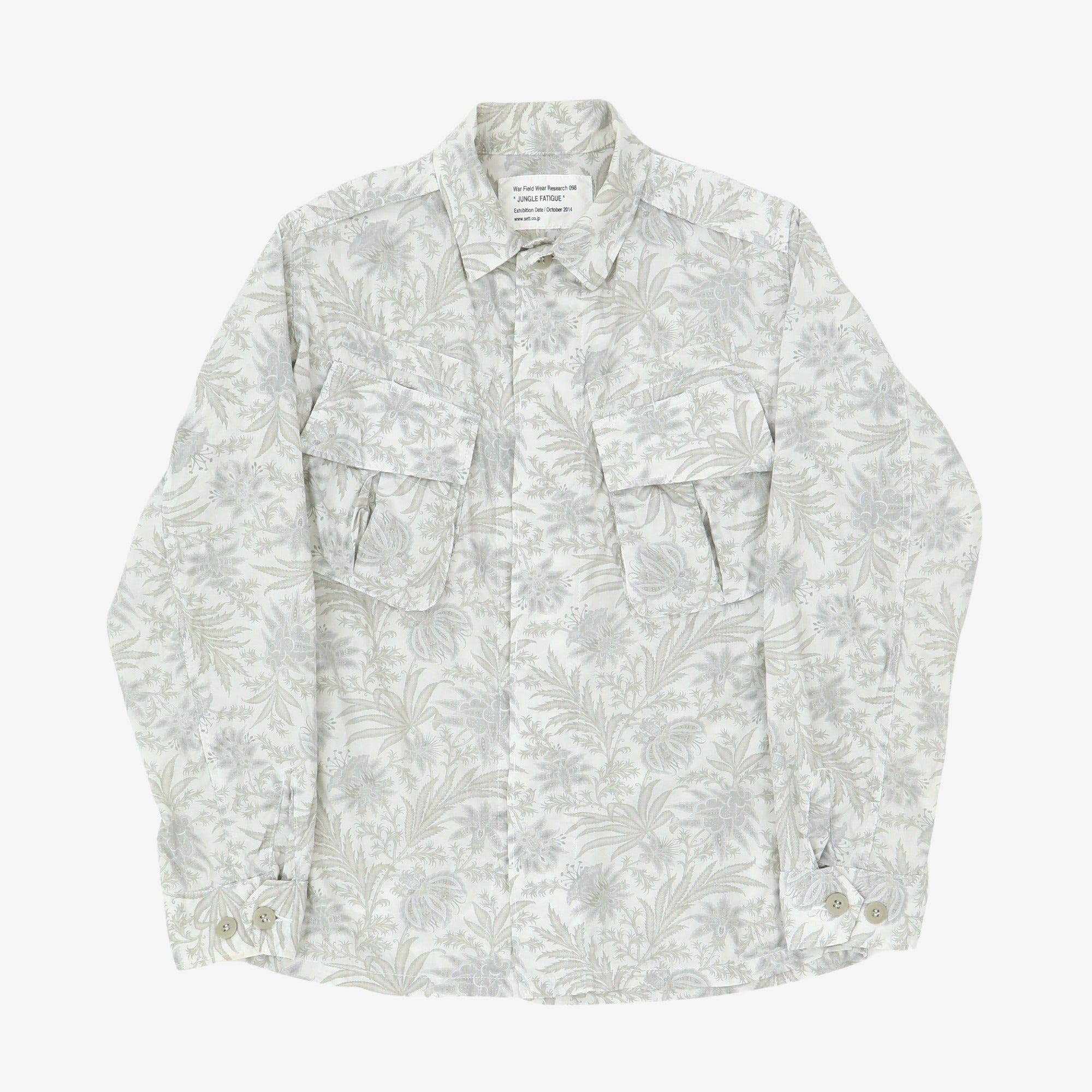 Floral Technical Overshirt
