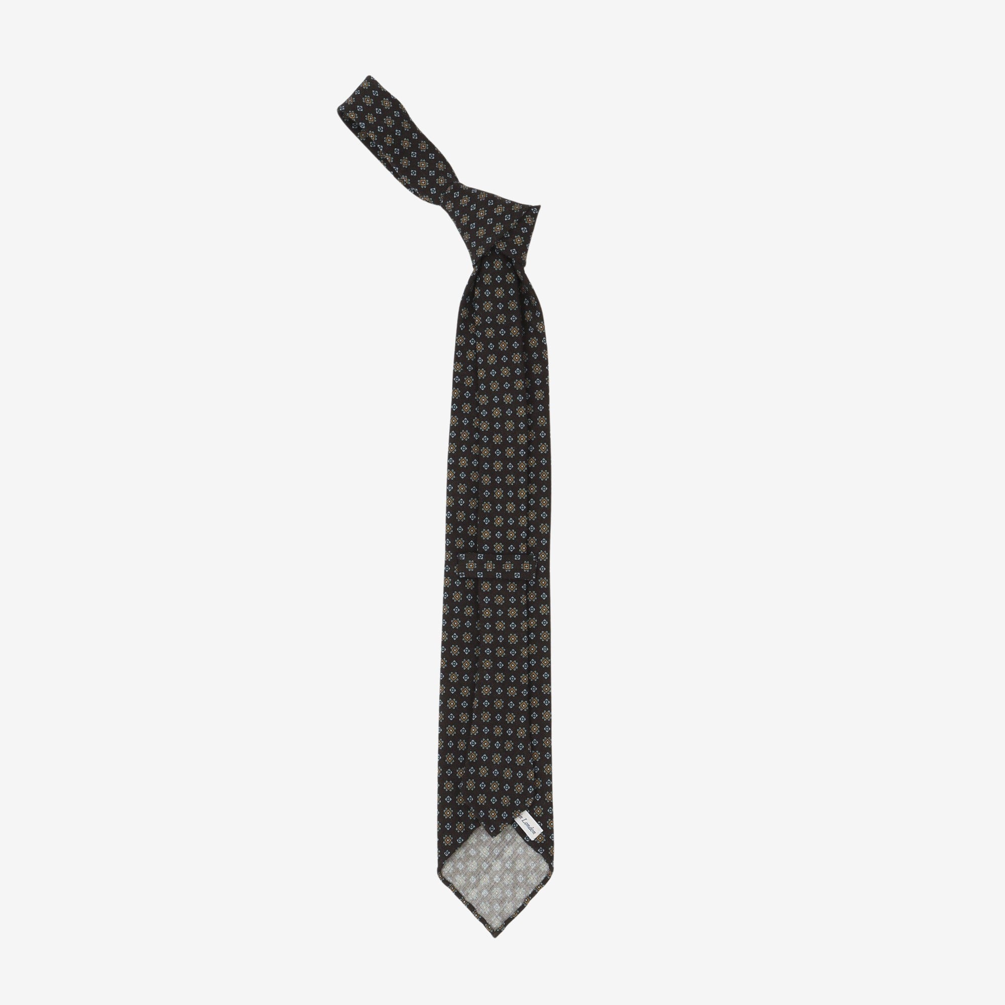 Patterned Wool Tie