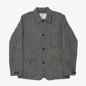 Herringbone Wool Chore Jacket