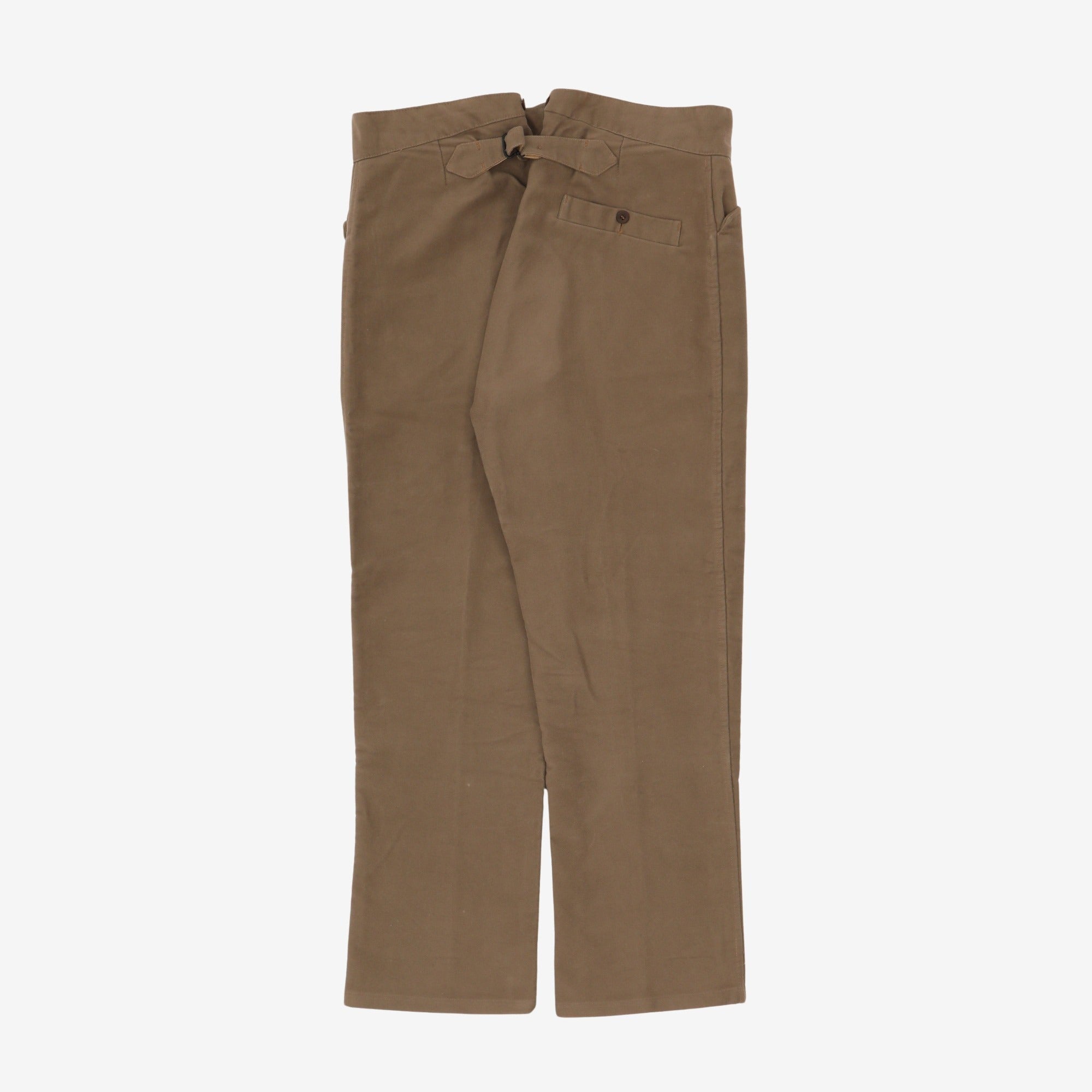 Brushed Cotton Trousers