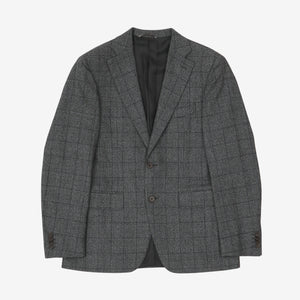 Patterned Wool Blazer