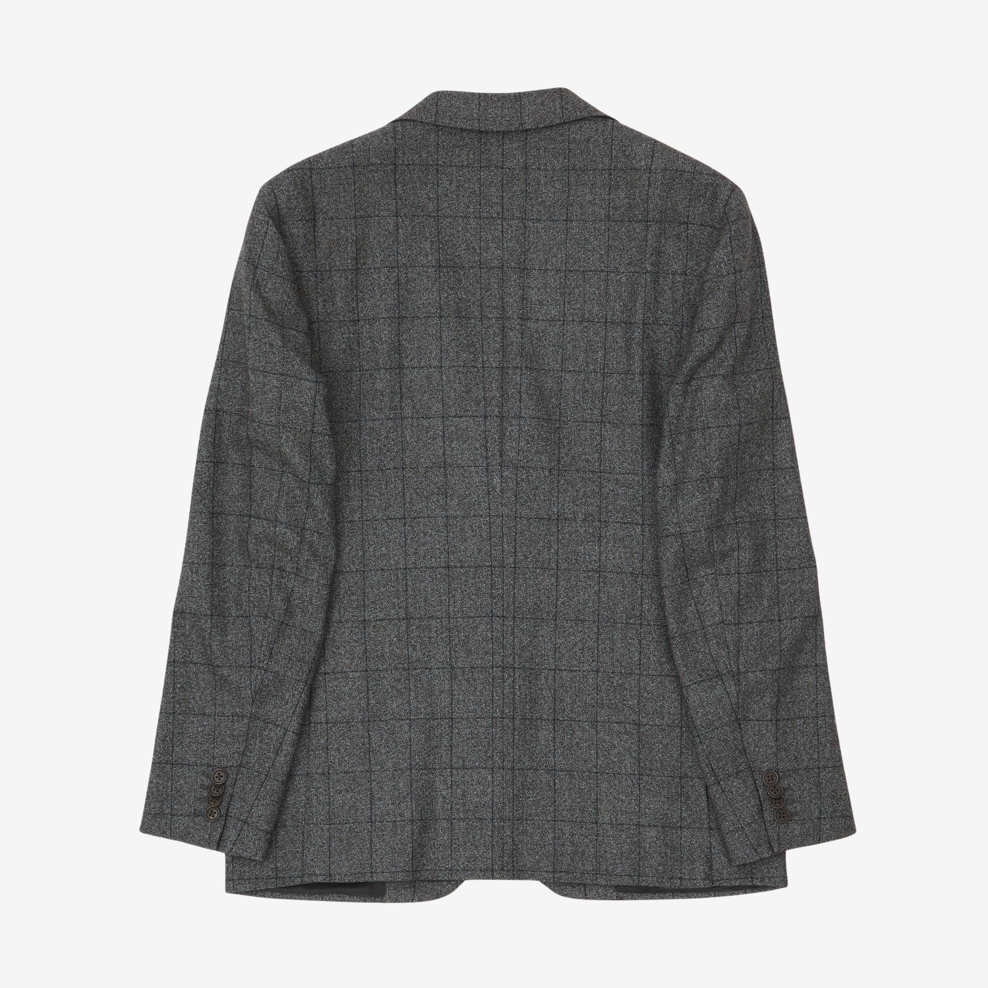 Patterned Wool Blazer