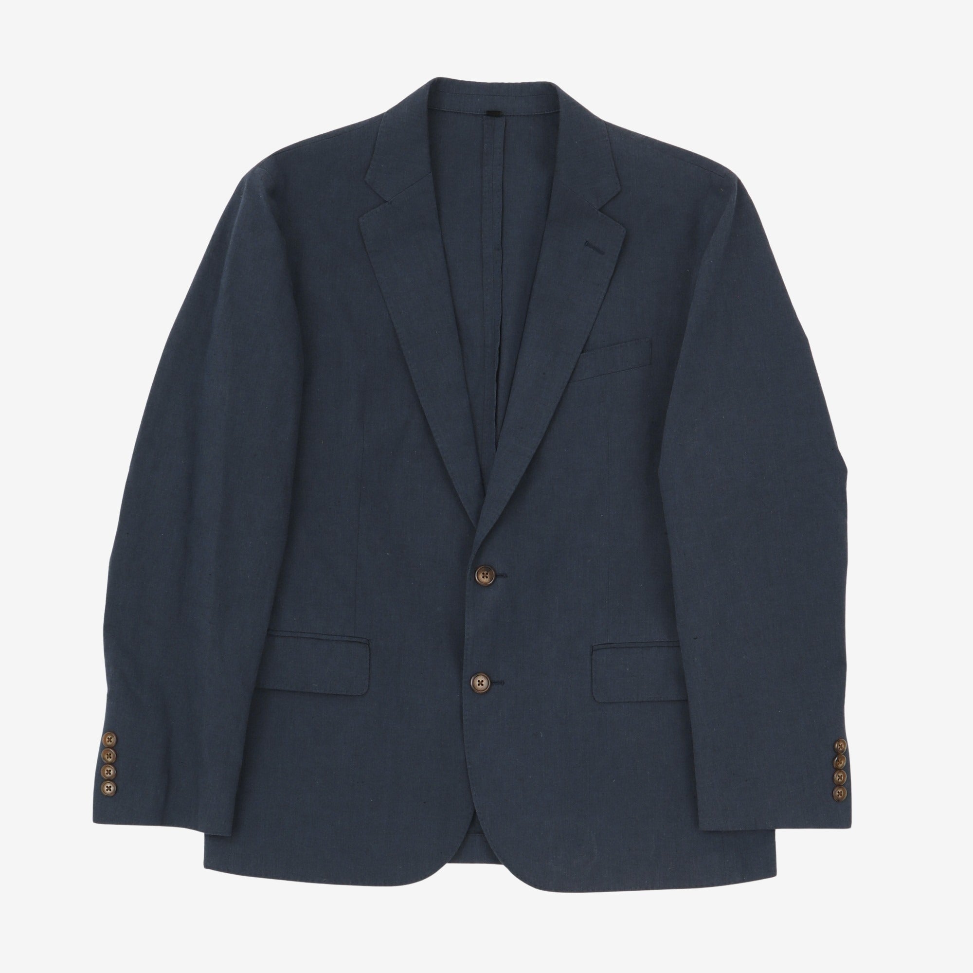 Linen Blend Slim Fit Full Suit