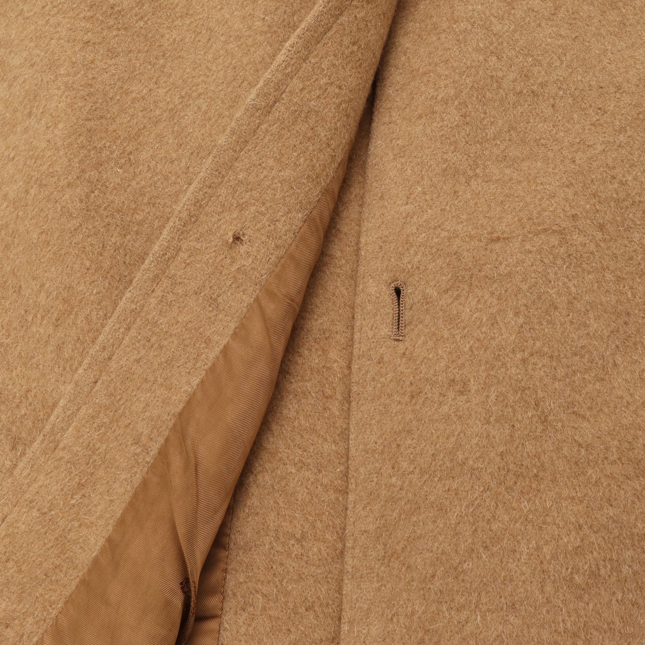 Vintage Camel Fur Overcoat