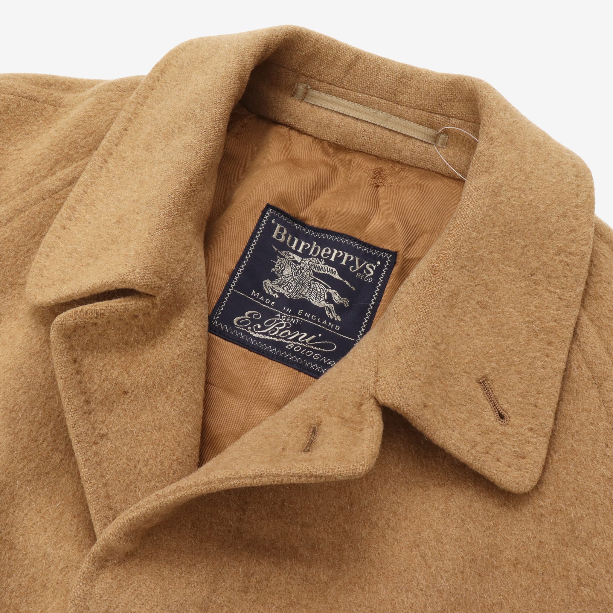 Vintage Camel Fur Overcoat