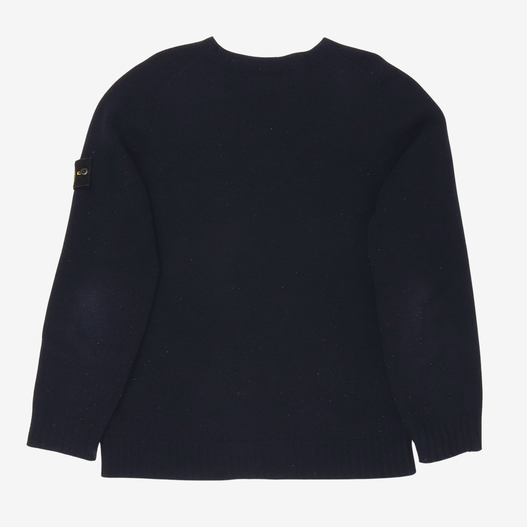 Badge Wool Blend Sweater