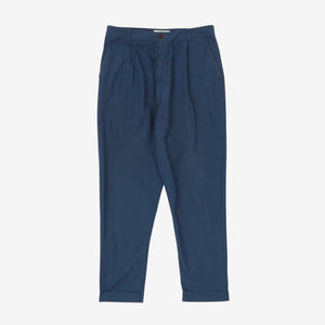 Pleated Linen Blend Pant