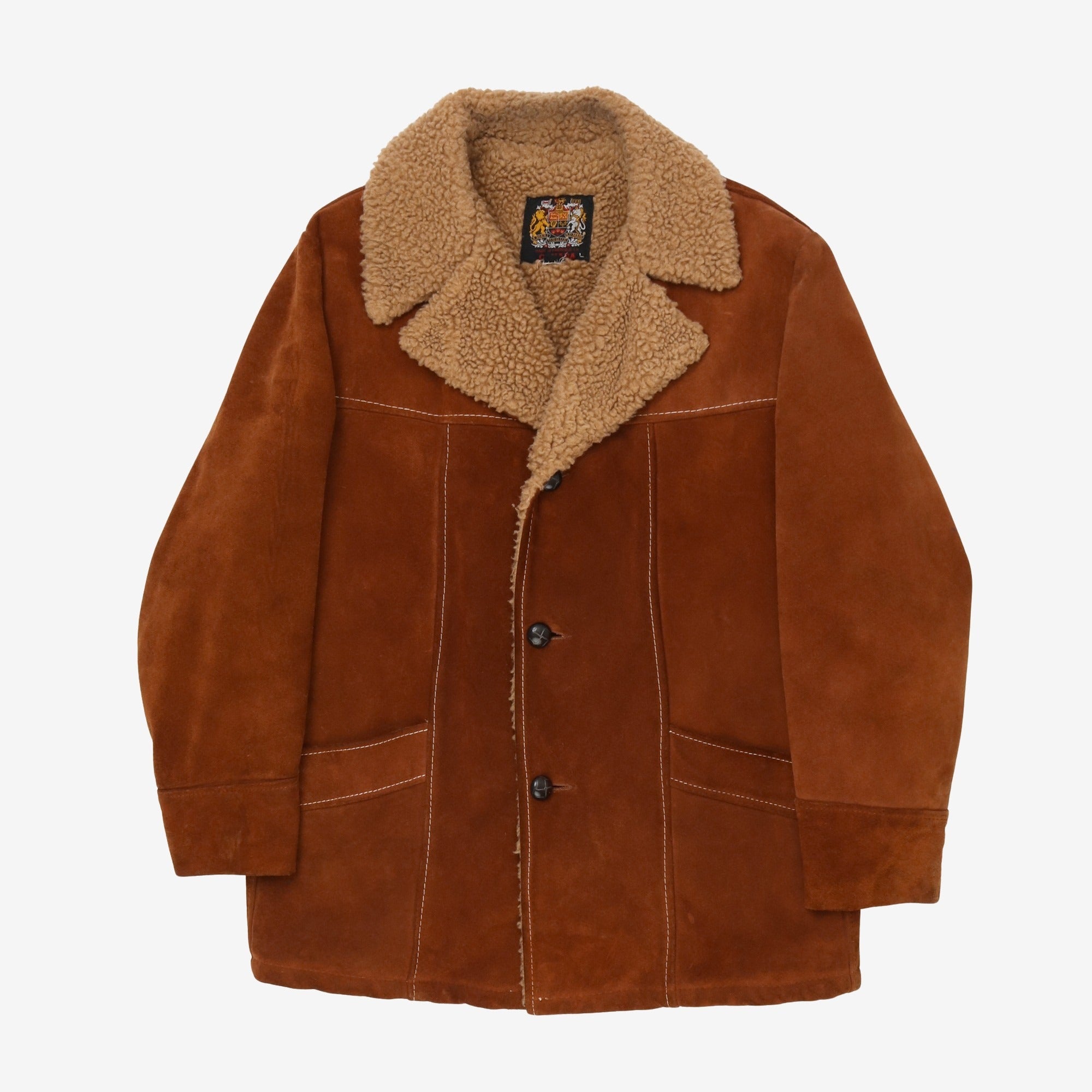 Suede Shearling Jacket