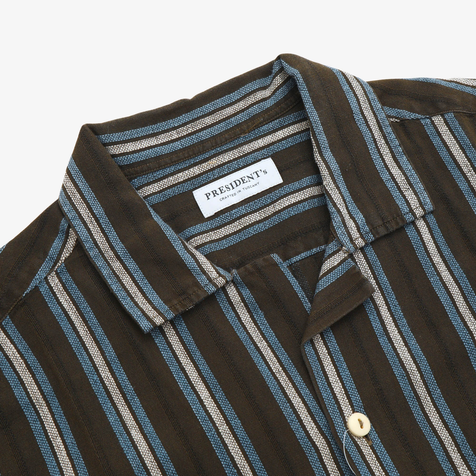 Washed Rangi Hawaiian Stripe Shirt