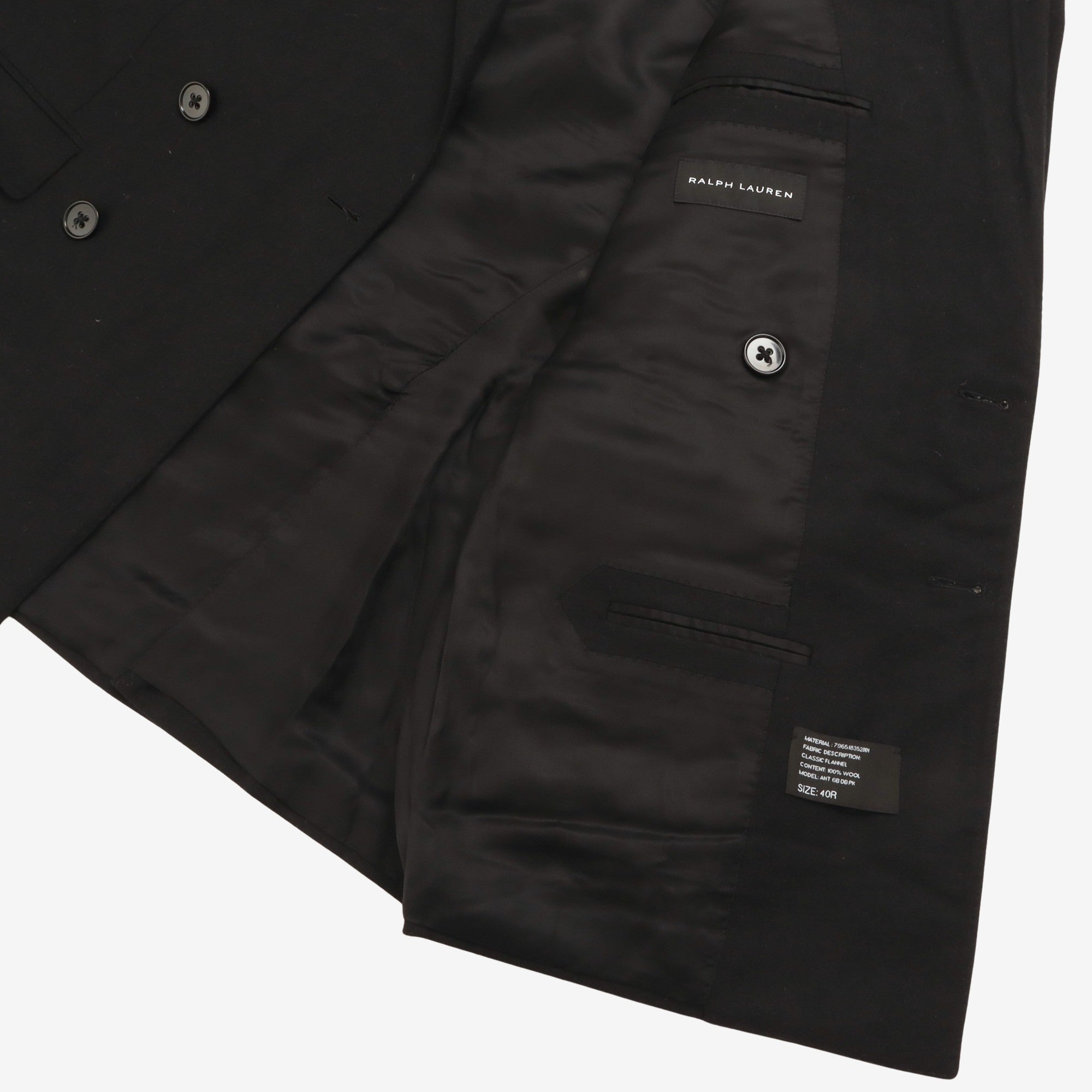 Black Label Wool BD Blazer