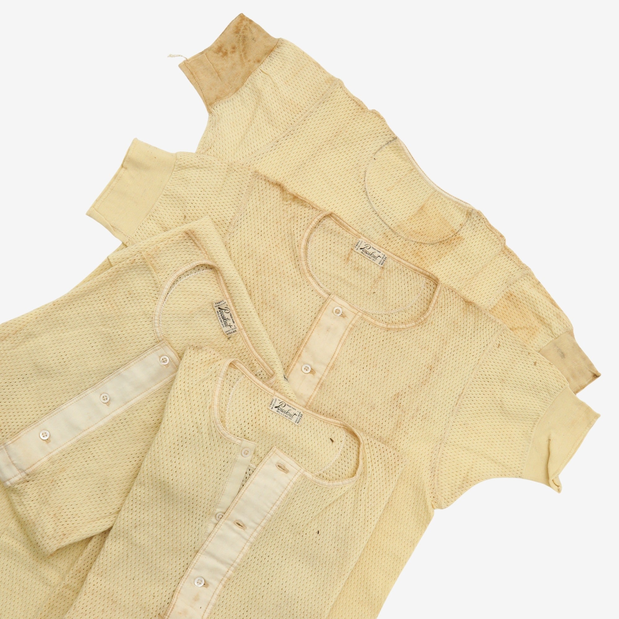 1905 Porosknit Henleys (Box of 4)