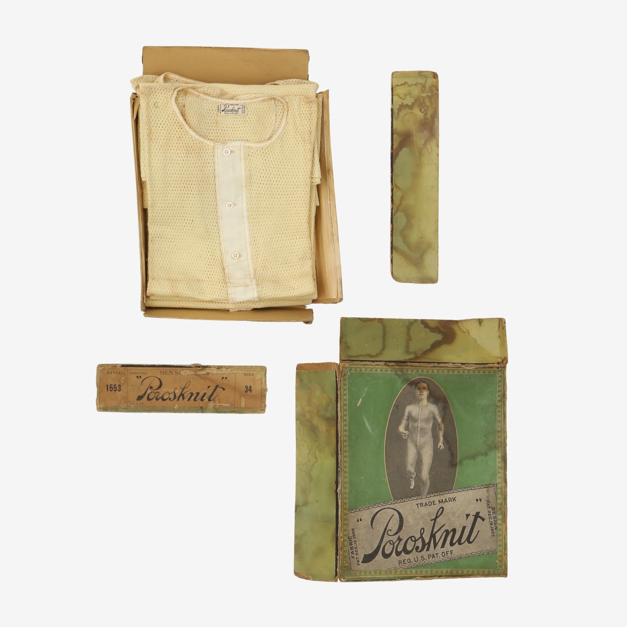 1905 Porosknit Henleys (Box of 4)