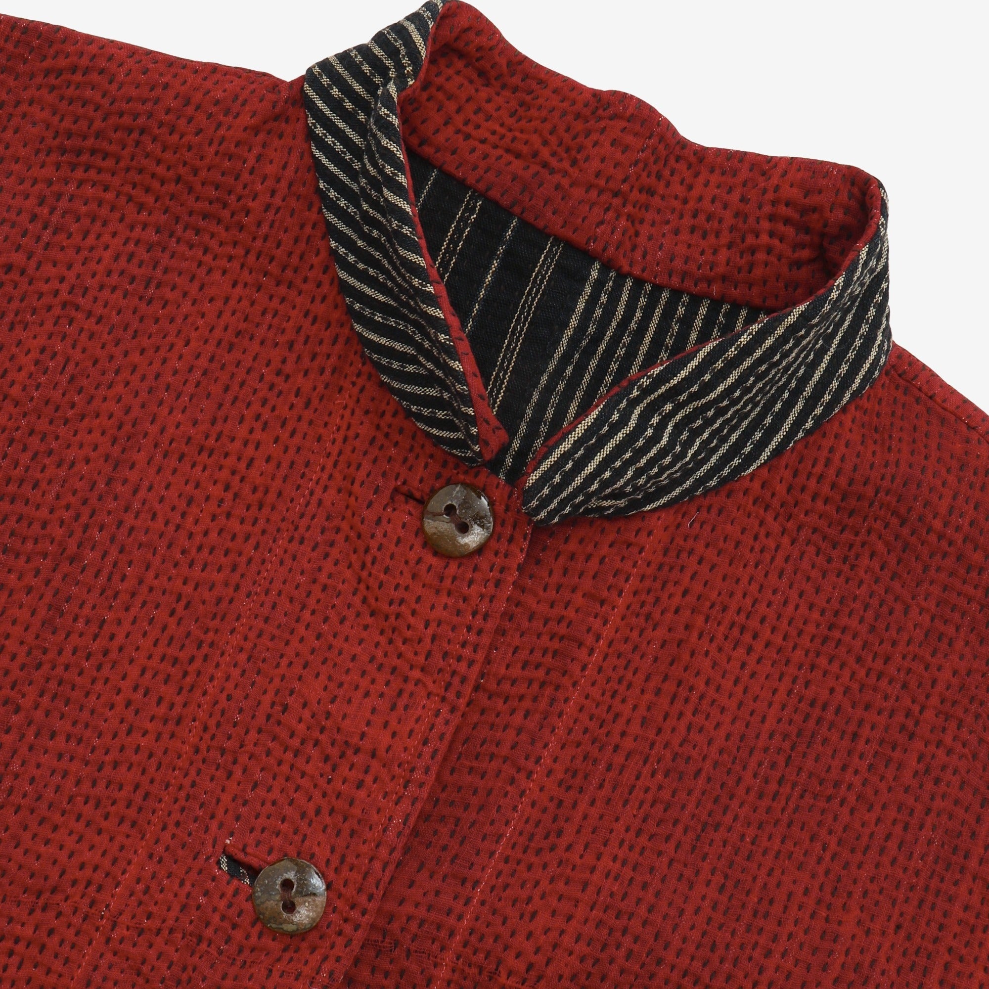 Japanese Sashiko Stitch Reversible Jacket