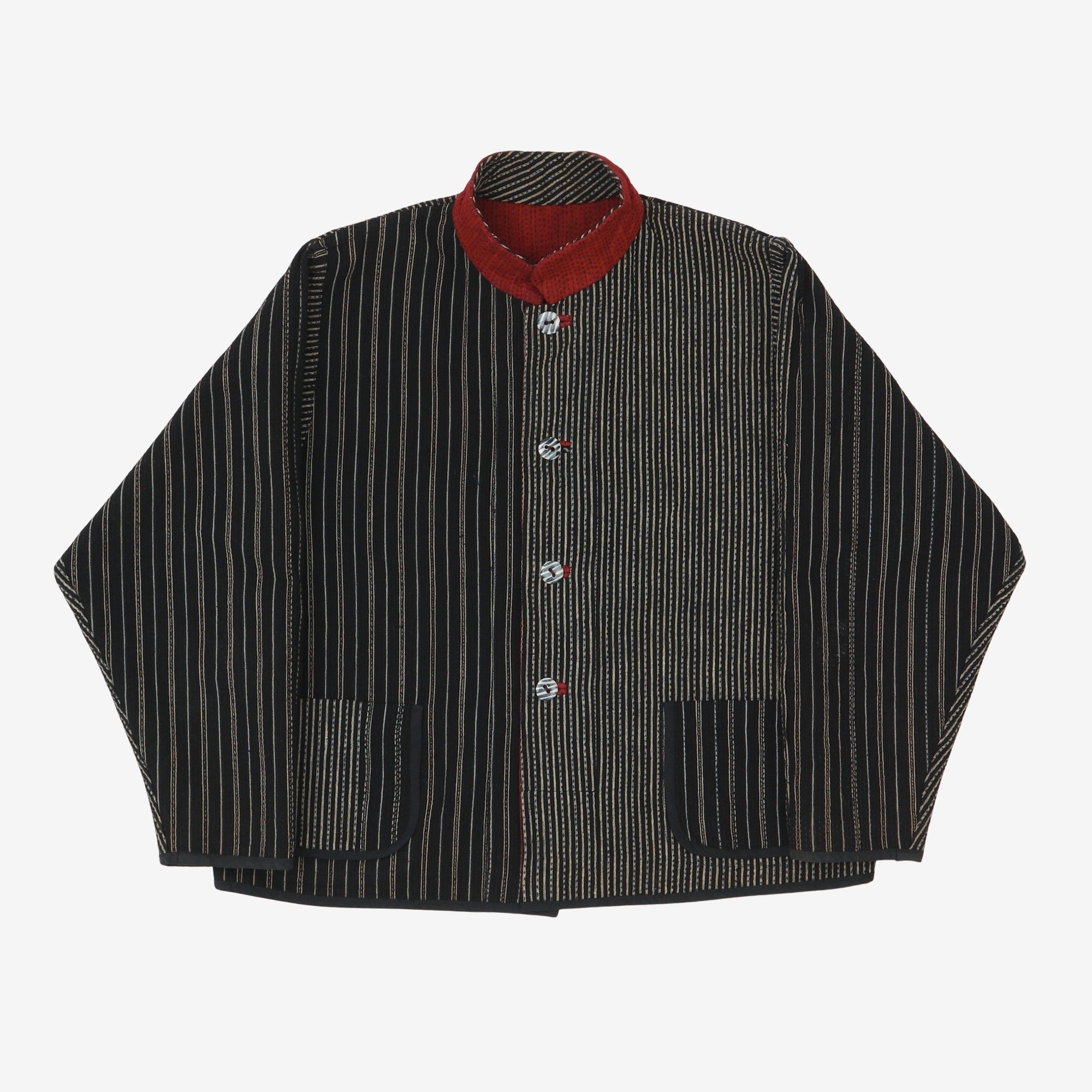 Japanese Sashiko Stitch Reversible Jacket