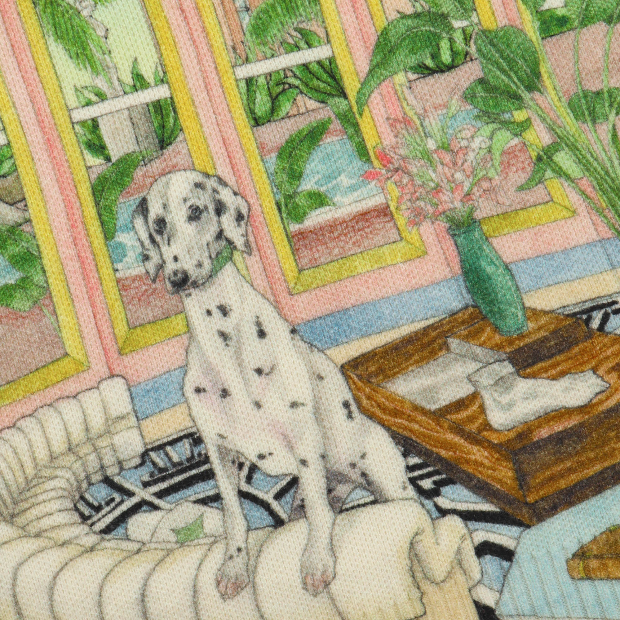 Dalmatian Print Sweater