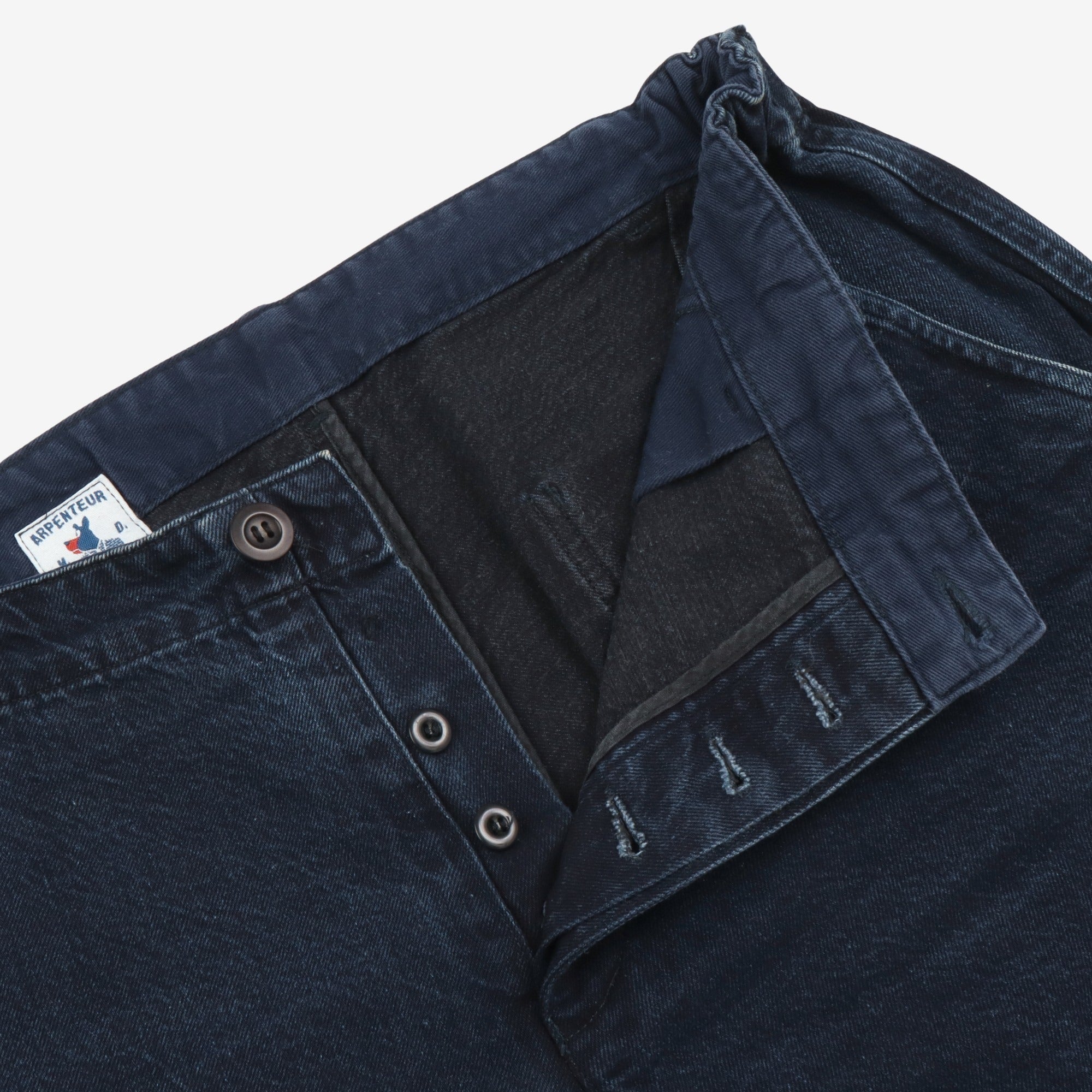 Elasticated Denim Trouser