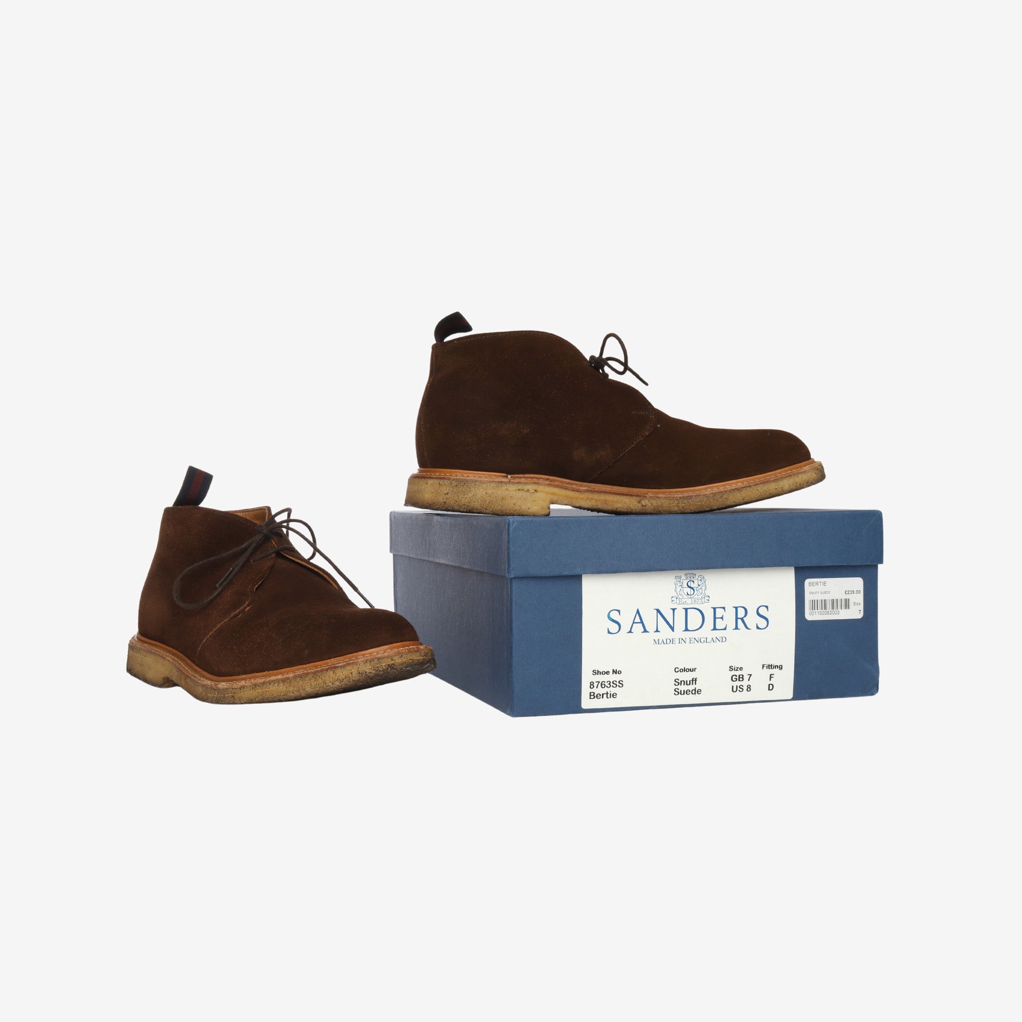 Snuff Suede Bertie Chukka Boot