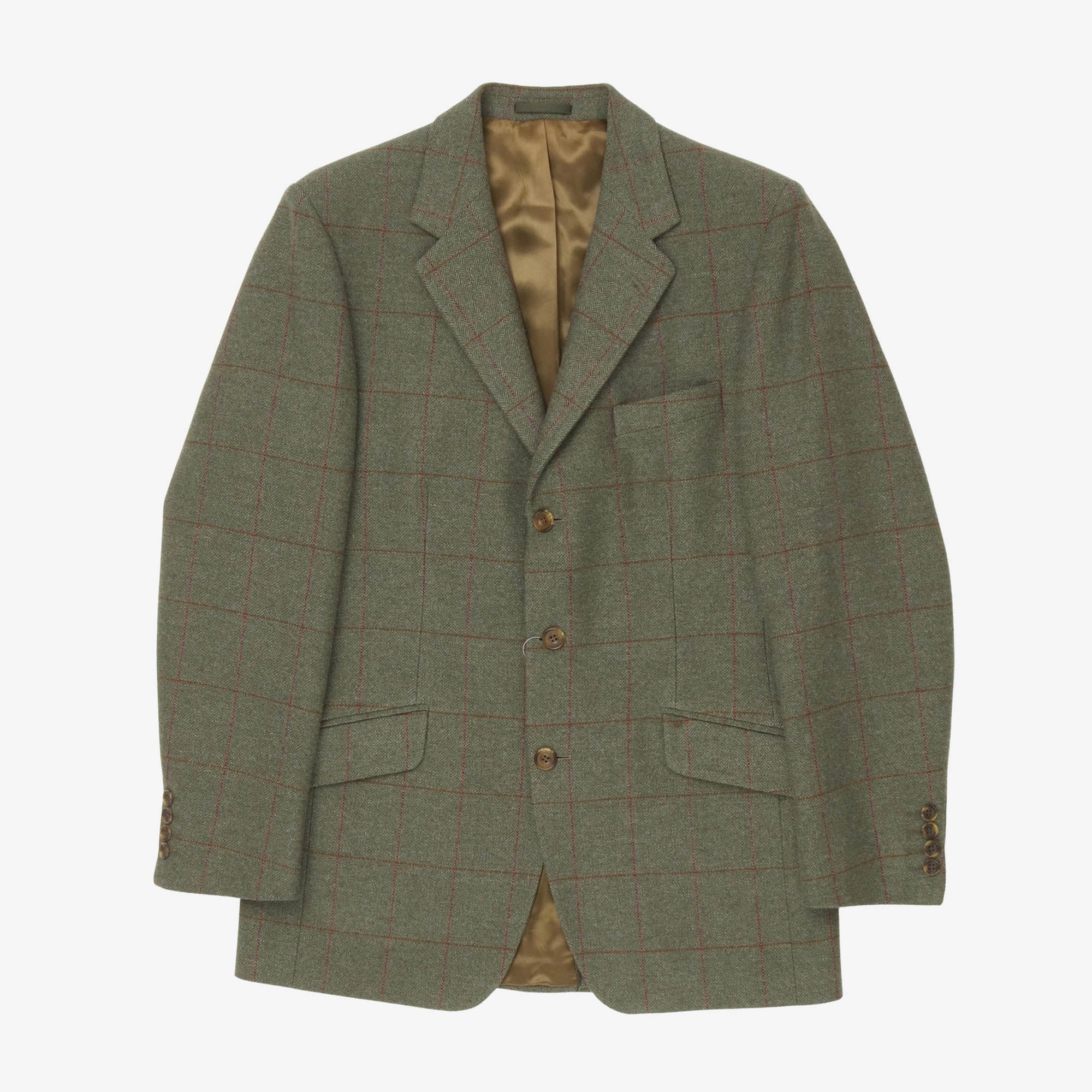 Herringbone Wool Blazer