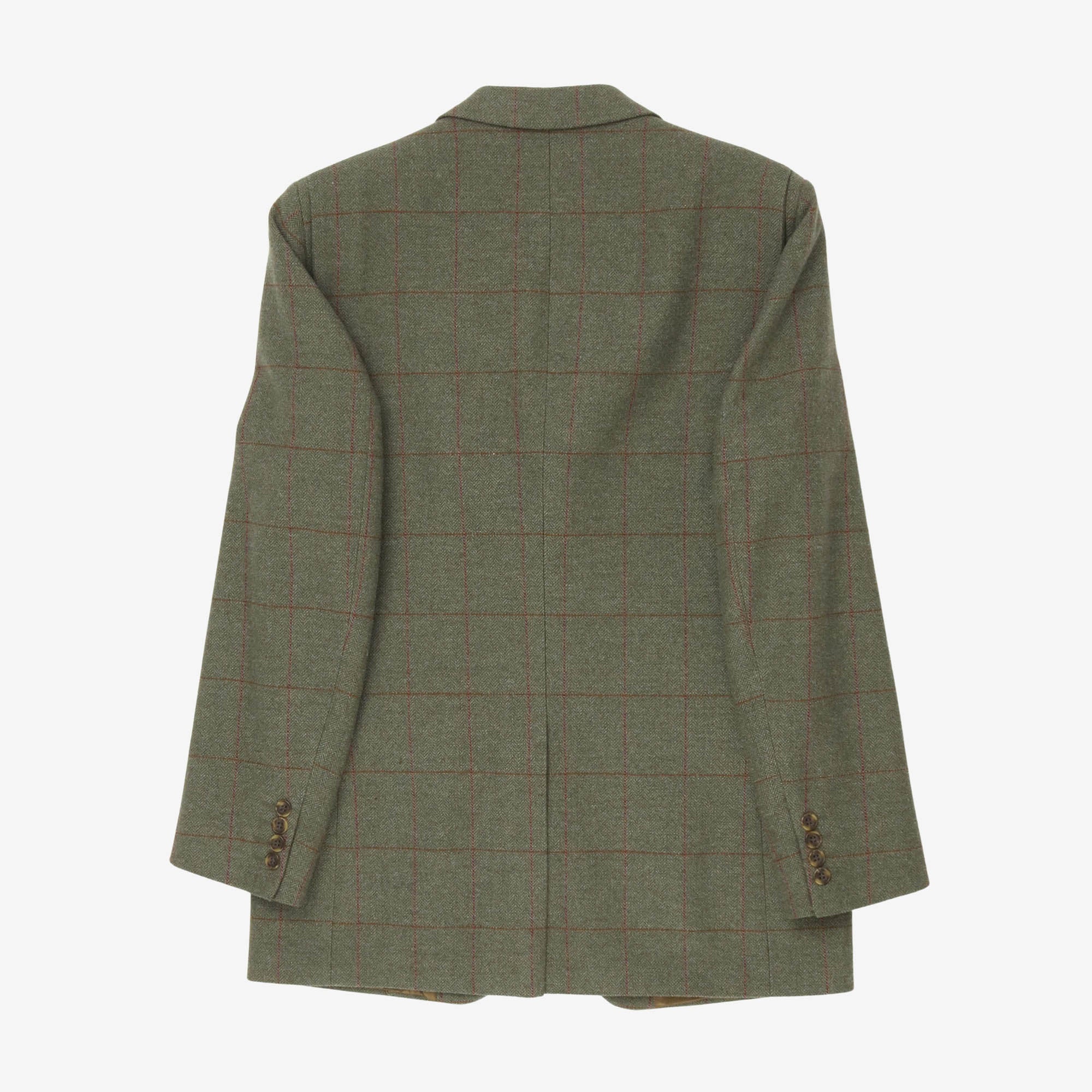 Herringbone Wool Blazer