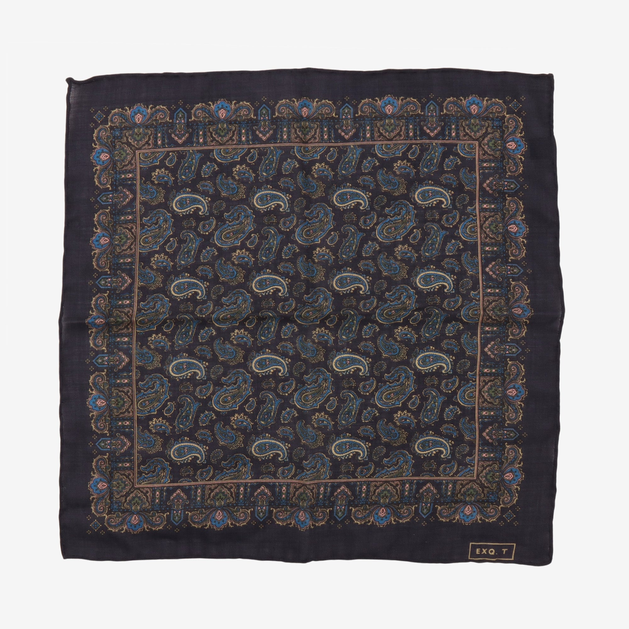 Wool Silk Blend Bandana