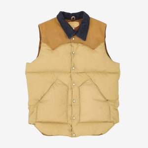 Denim Collar Christy Vest