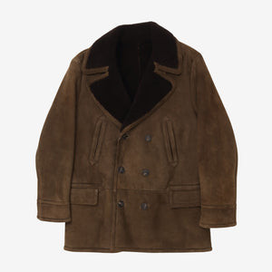 The Cromford Leather Shearling Coat